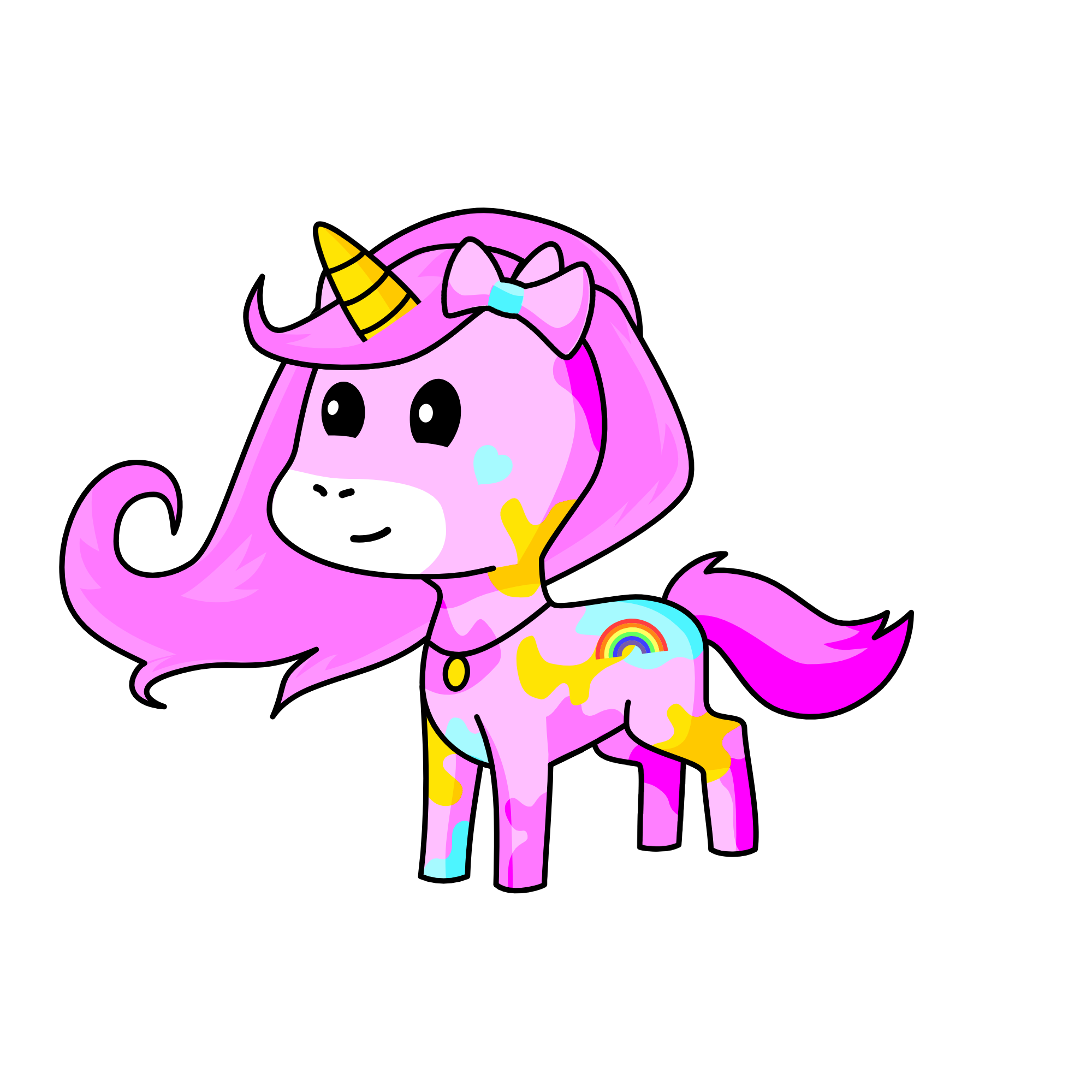 ⭐❤️ fantasia 🌼🌈, the unicorn
