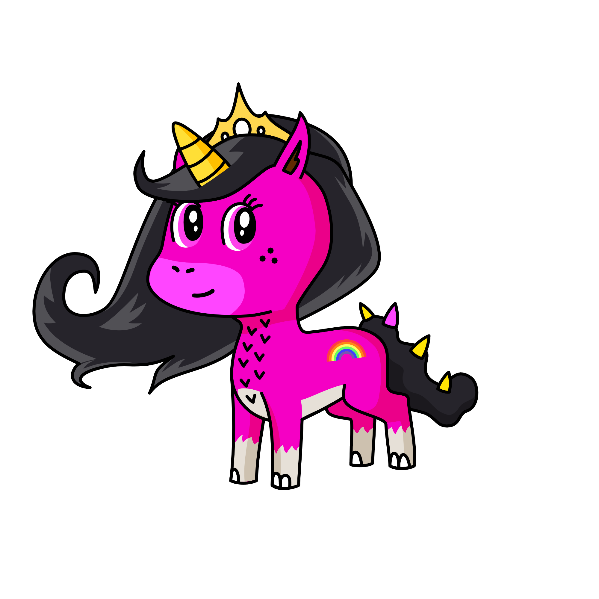 minha melhor amiga, the unicorn