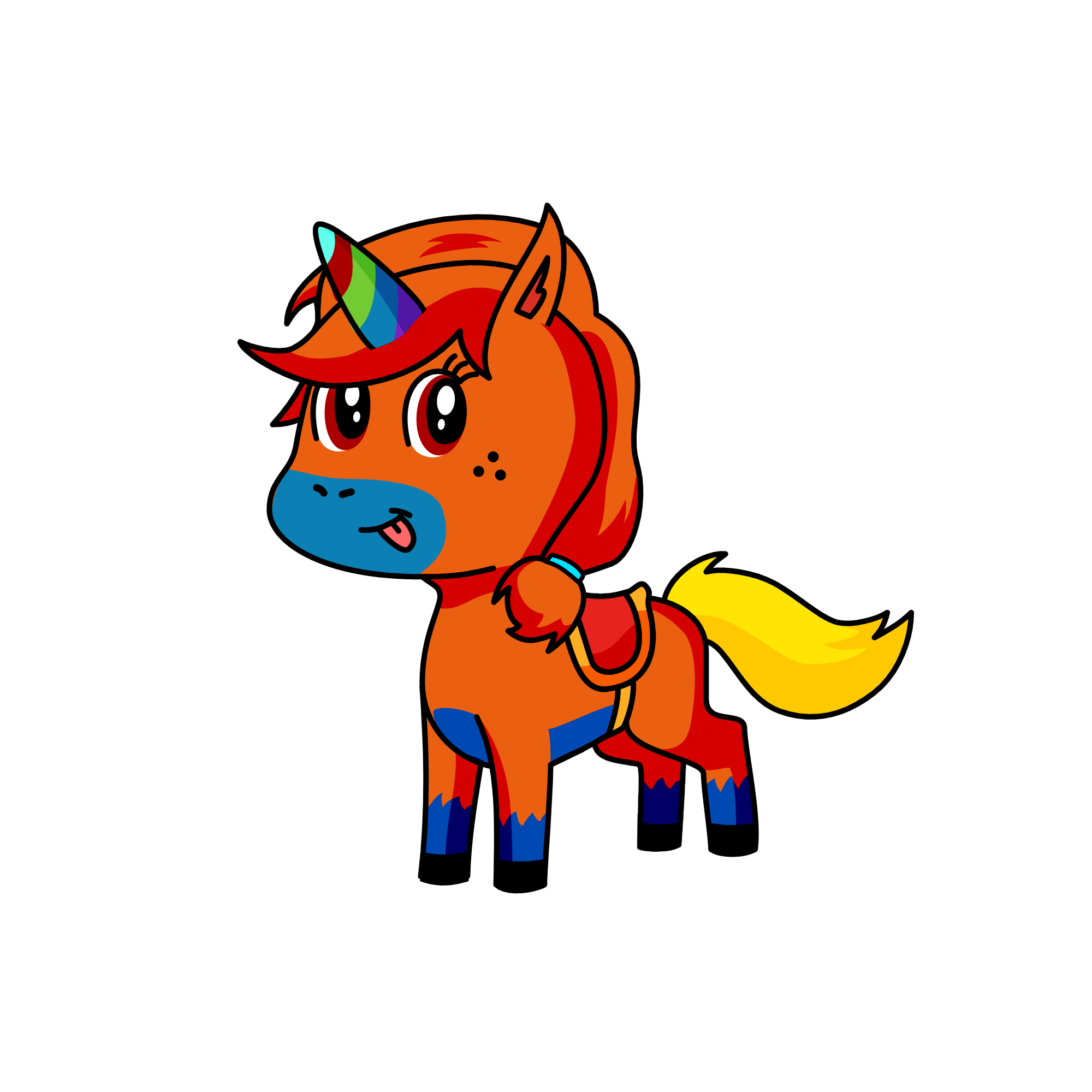 t, the unicorn