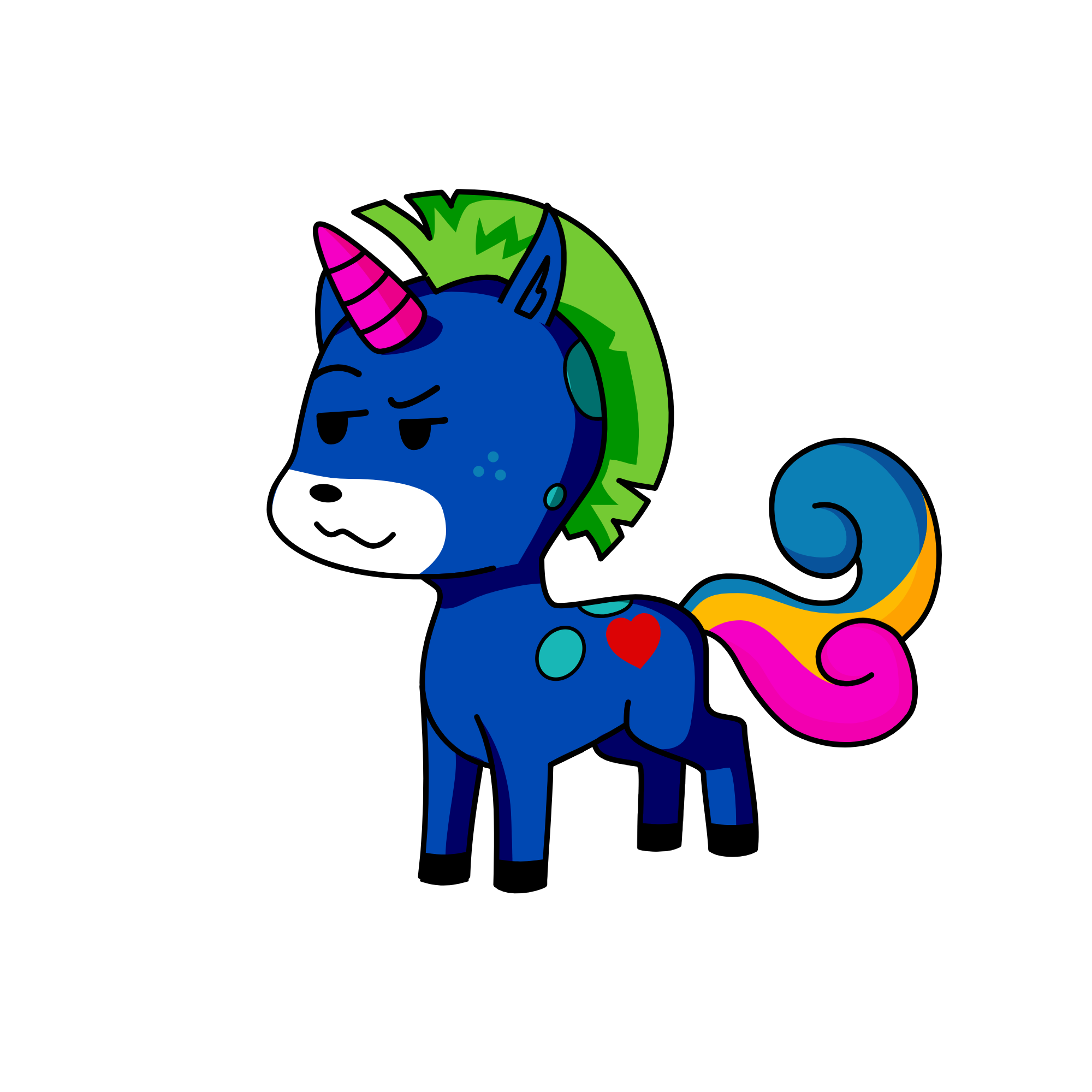 cornify, the unicorn