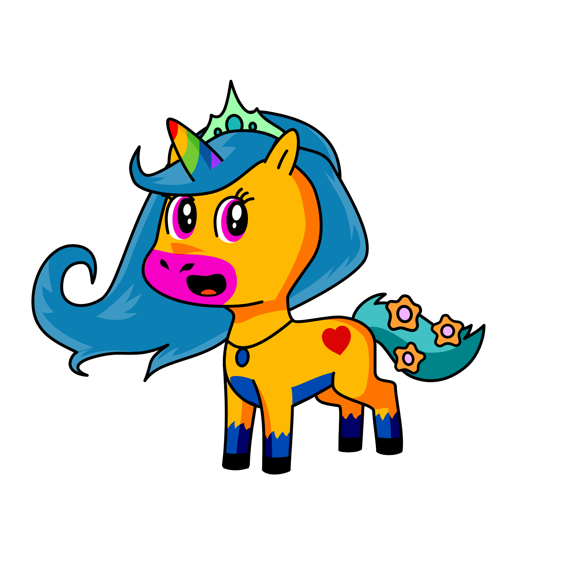mia, the unicorn