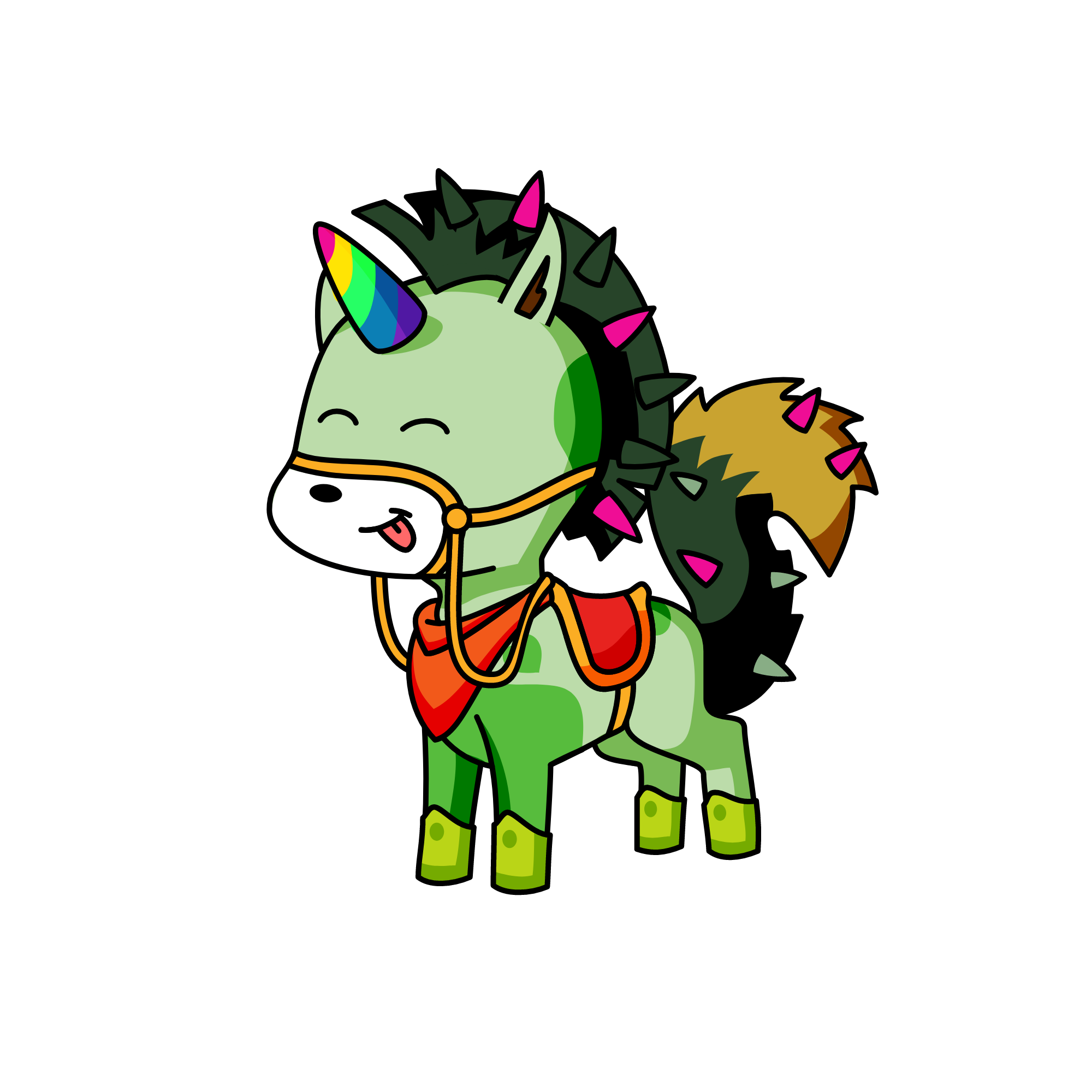 super hot jr, the unicorn