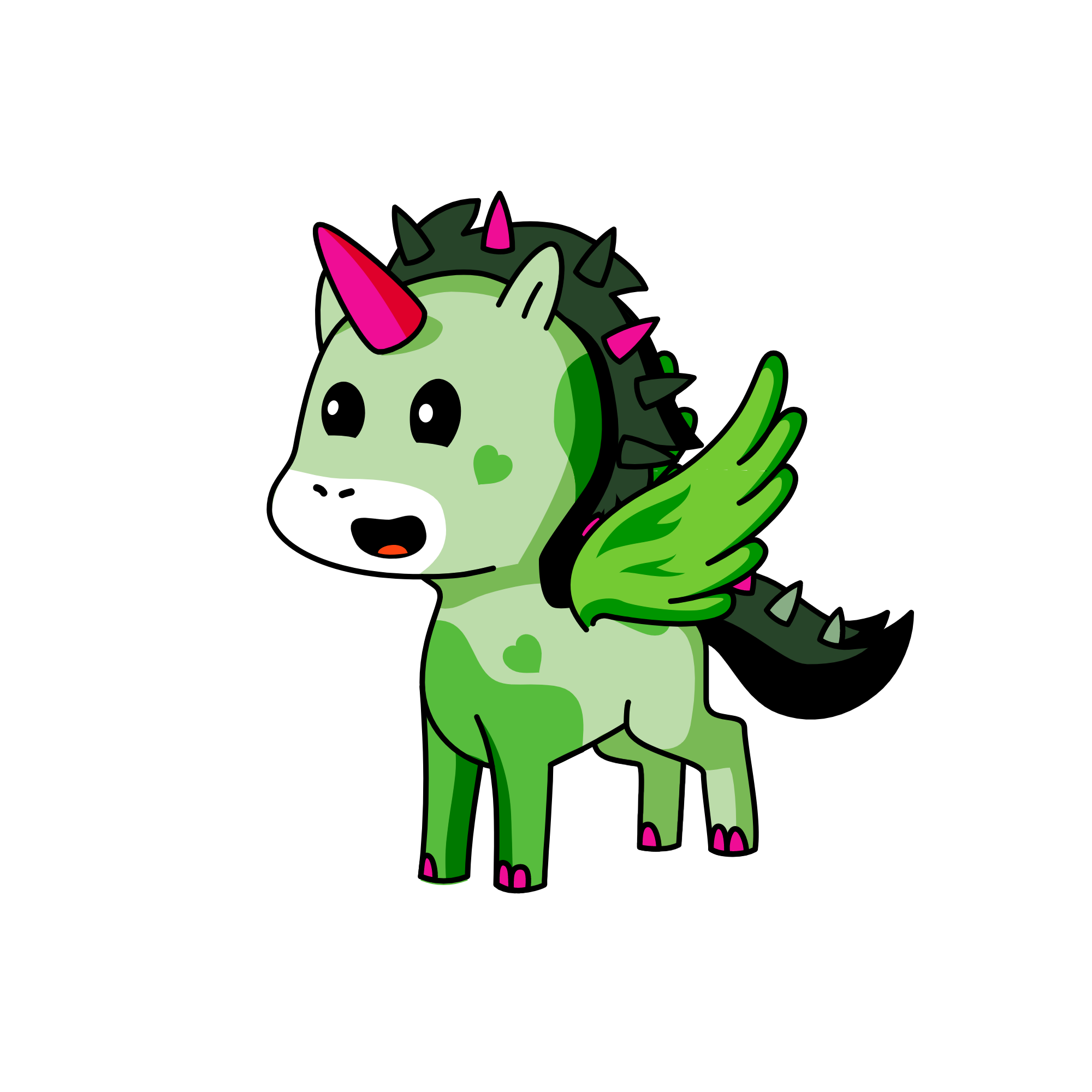 zombie, the unicorn