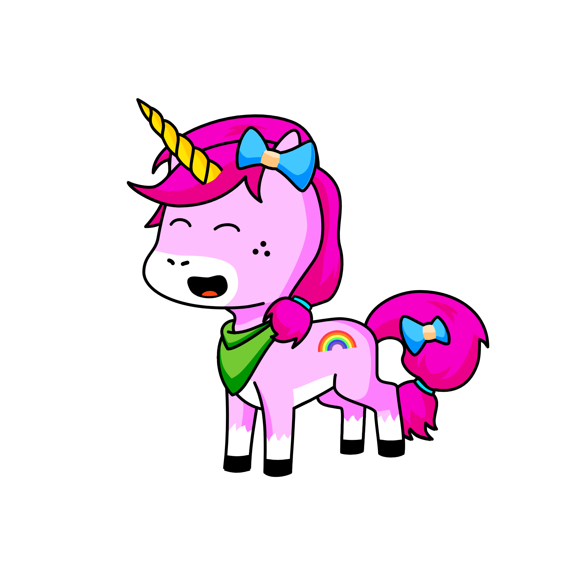 MIA, the unicorn