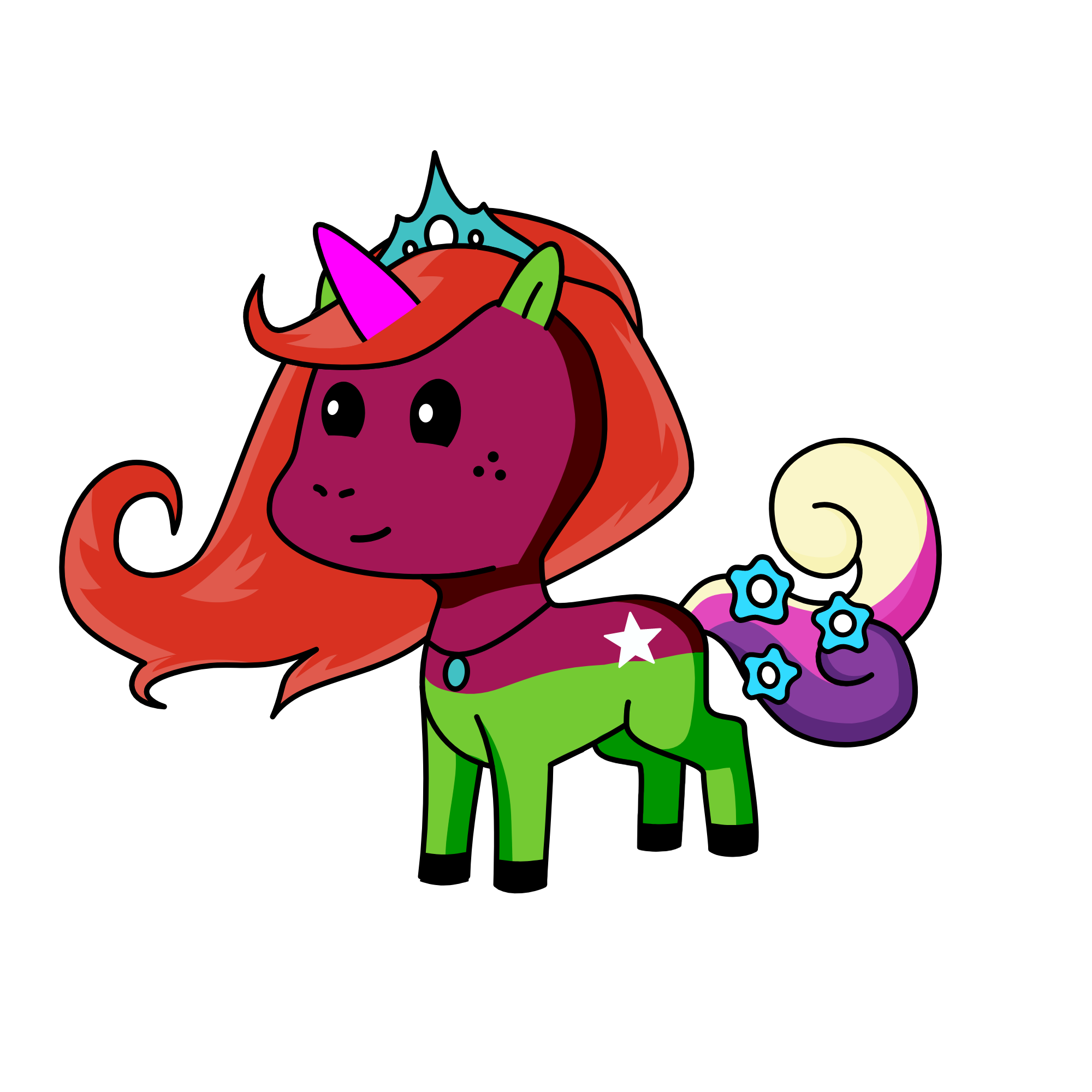 Festy, the unicorn