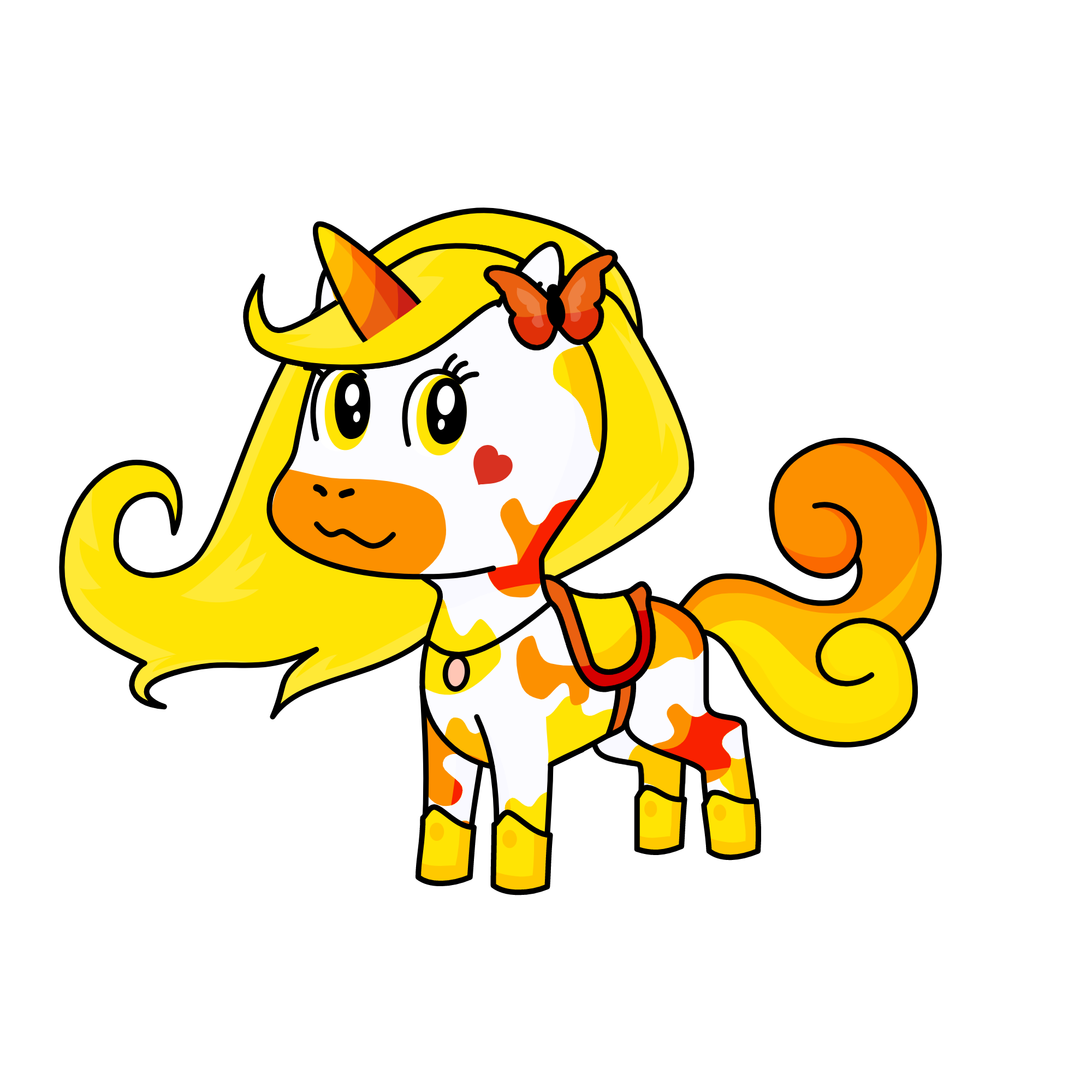 yellowna, the unicorn