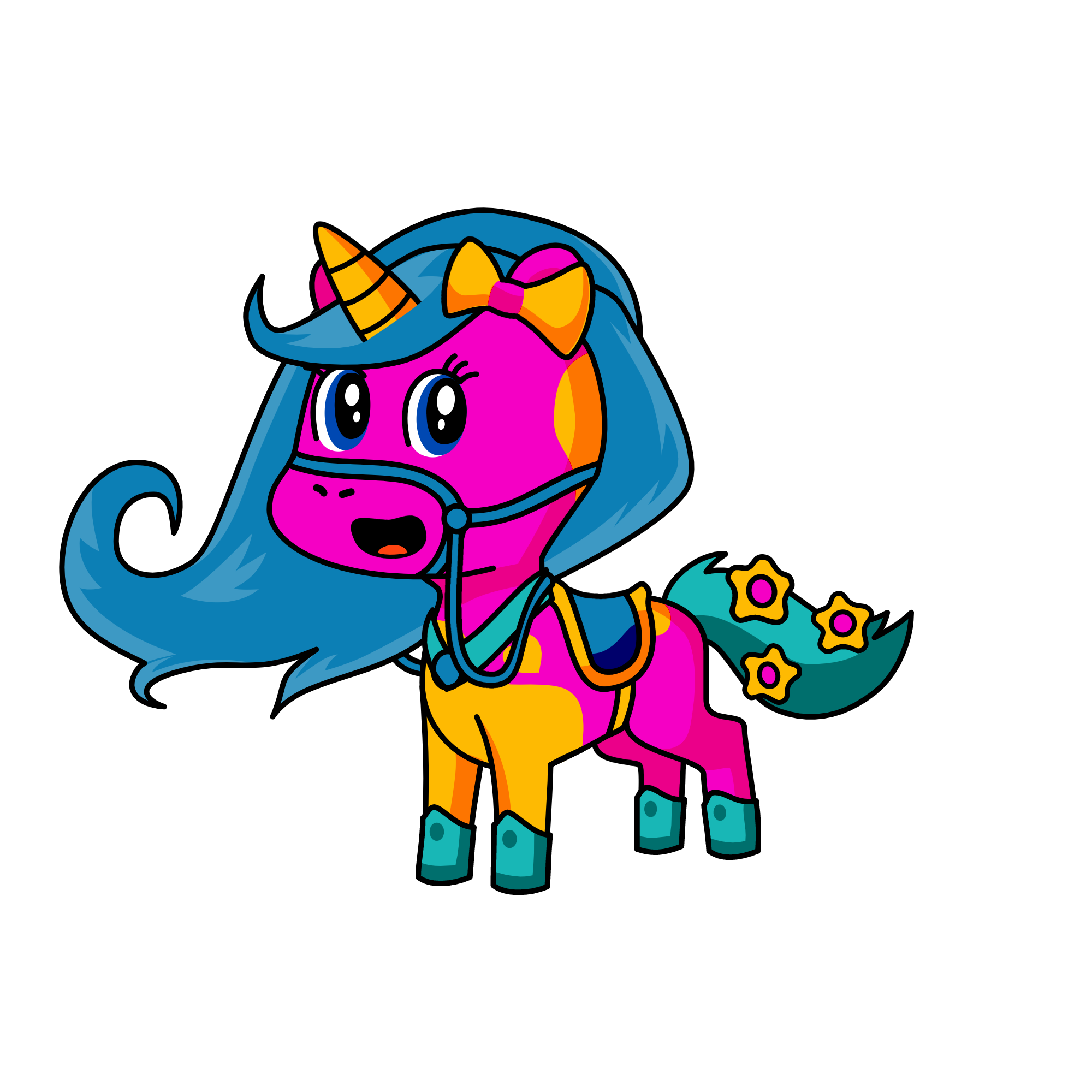 Thumbelina, the unicorn