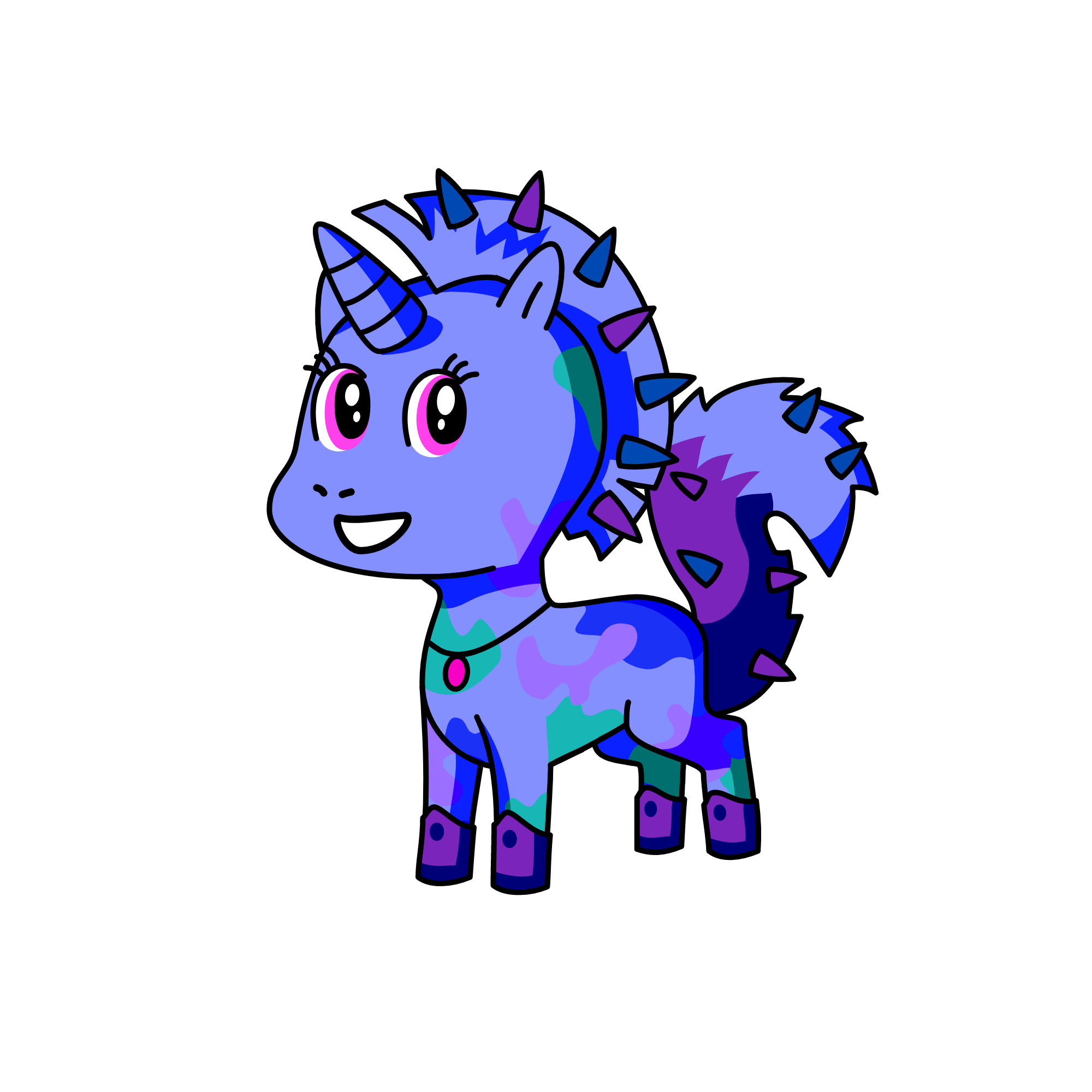 SLIKEY, the unicorn