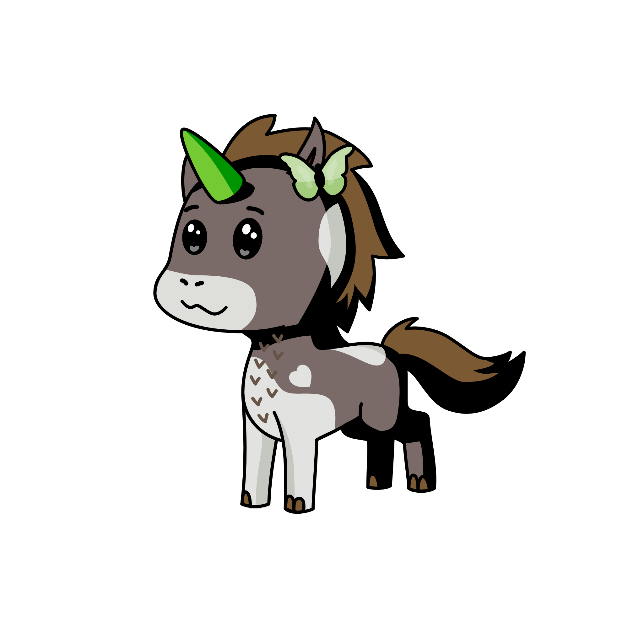 Leaf Bloom, the unicorn