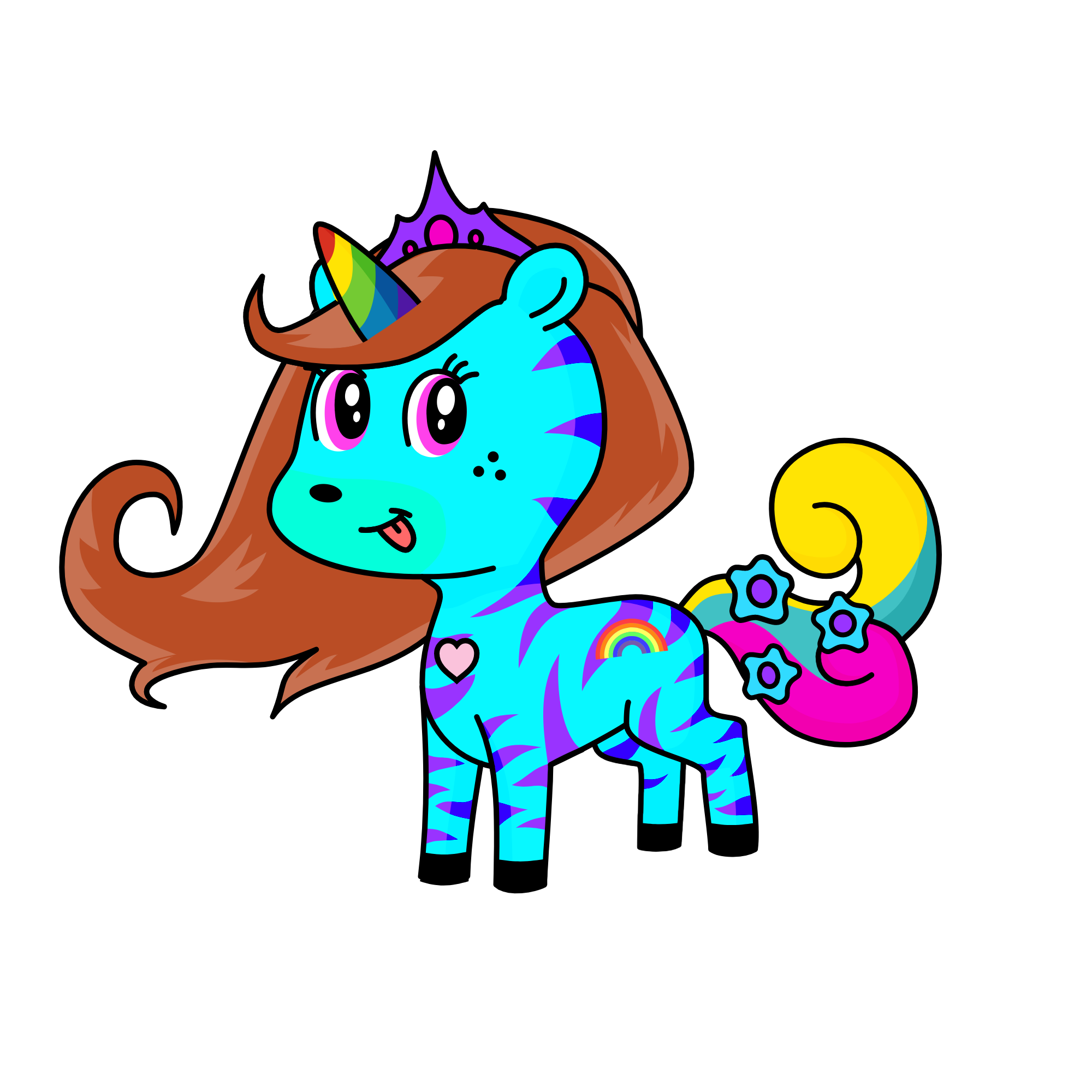 galaxy princess, the unicorn