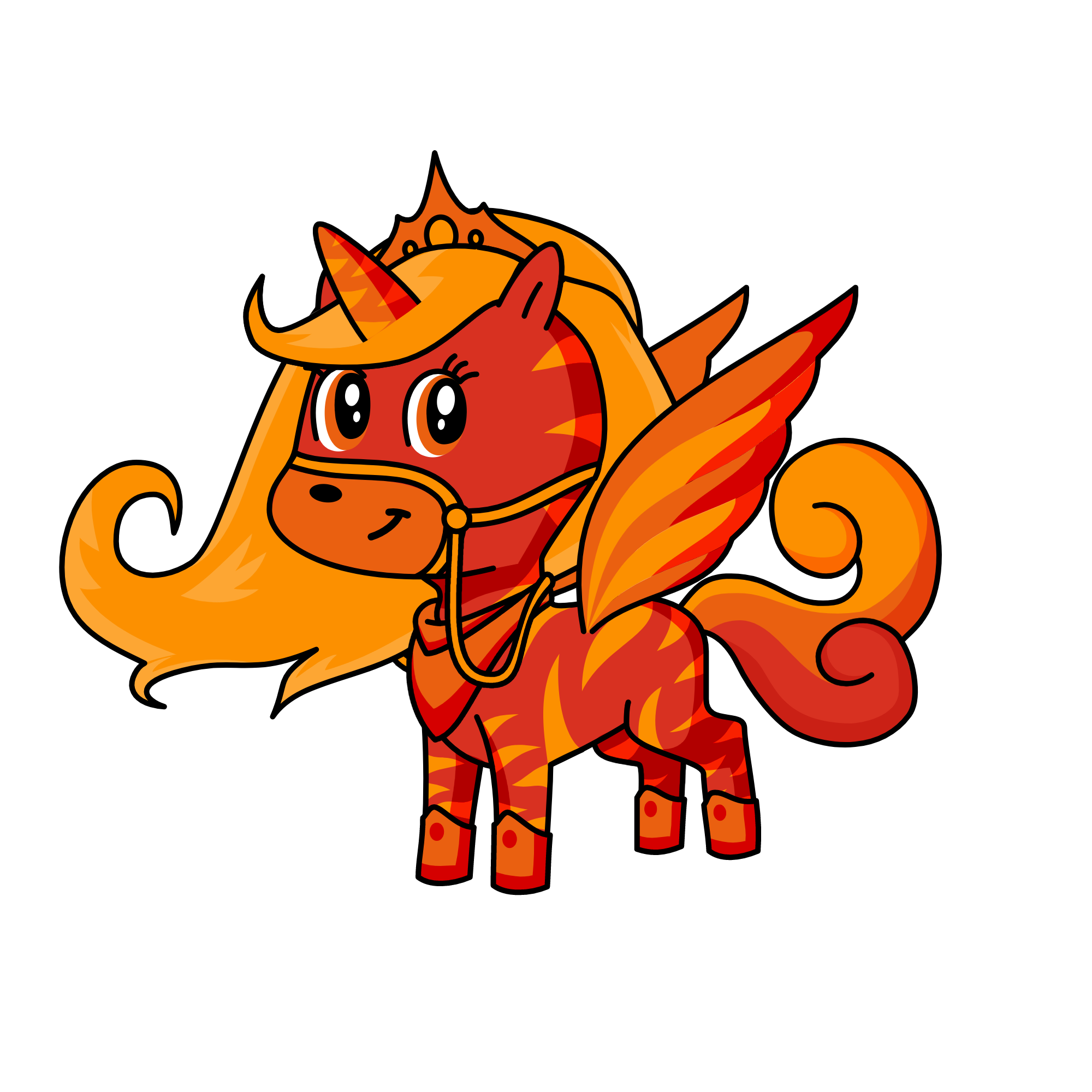 fire, the unicorn