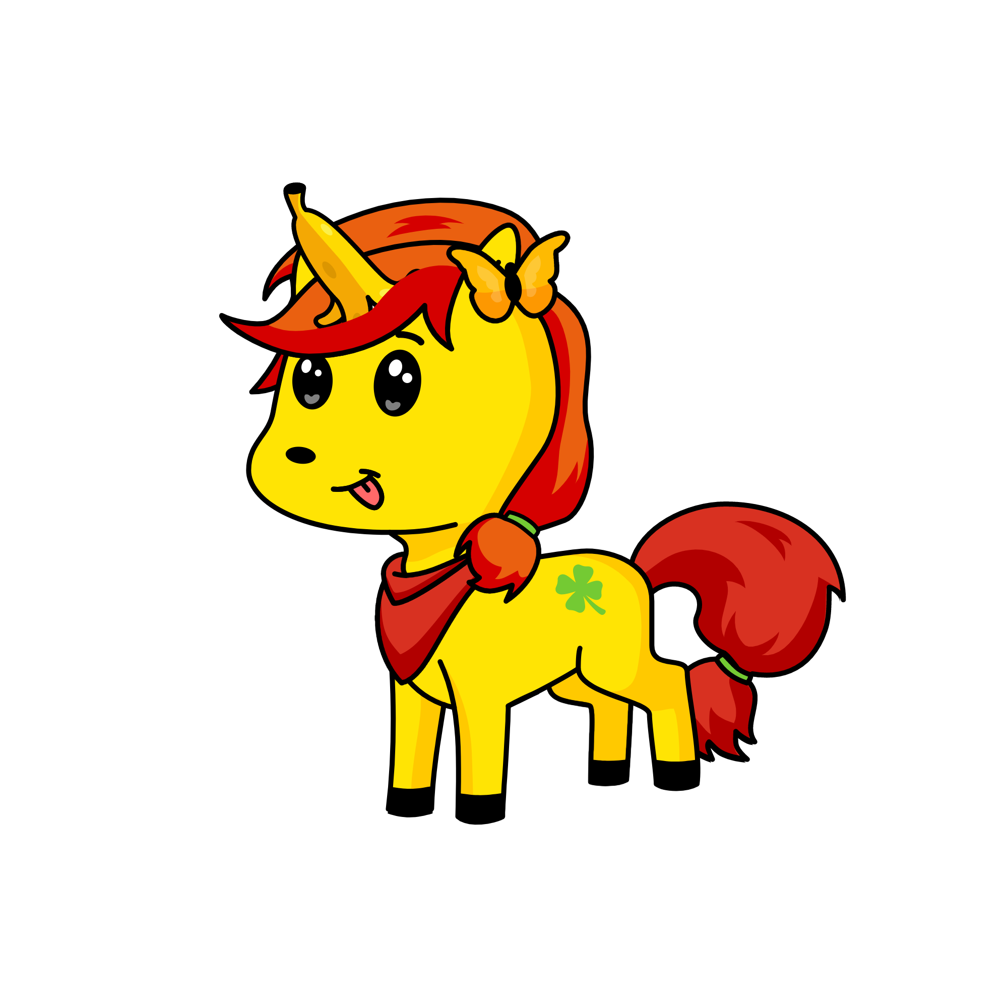 Banana , the unicorn