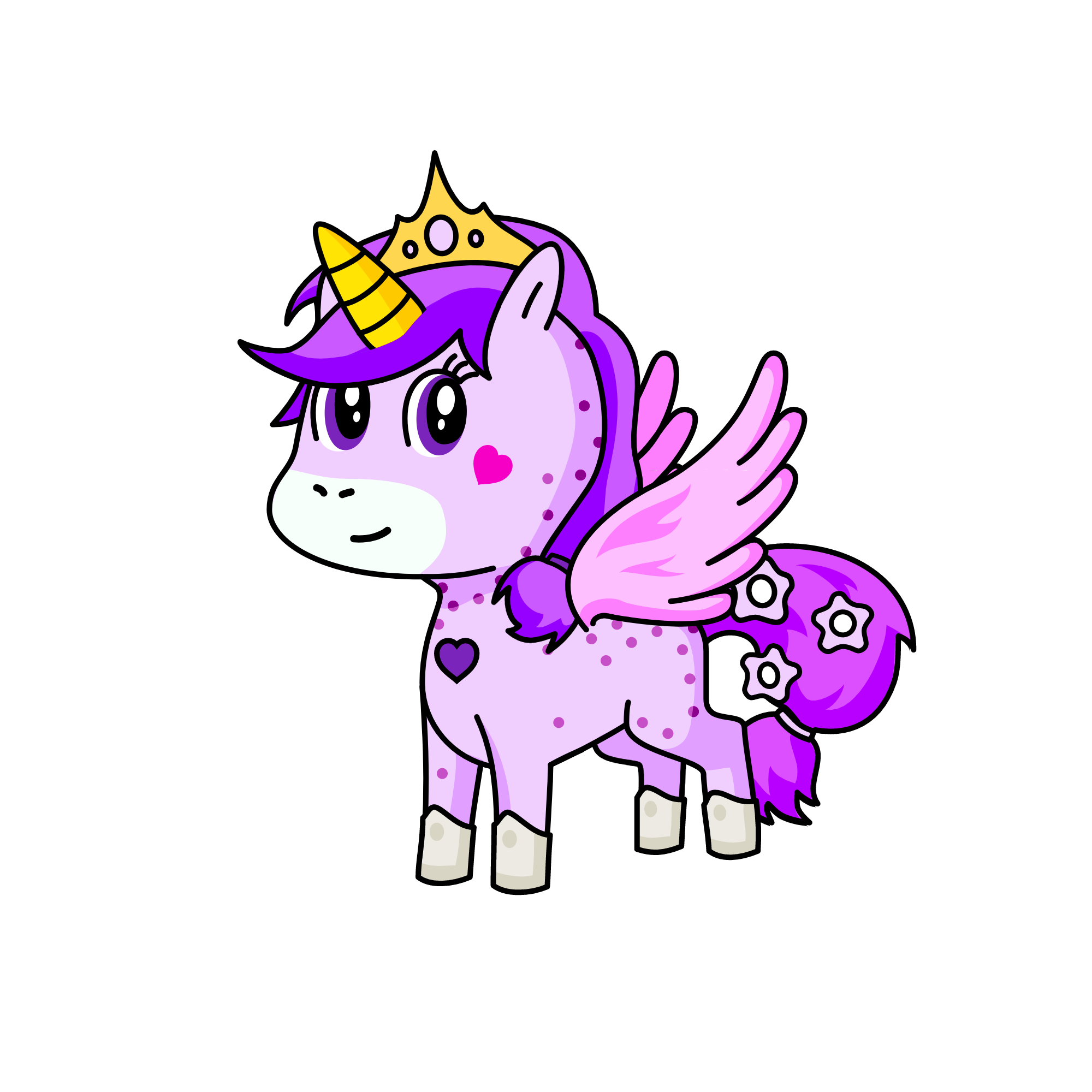 violetberry, the unicorn