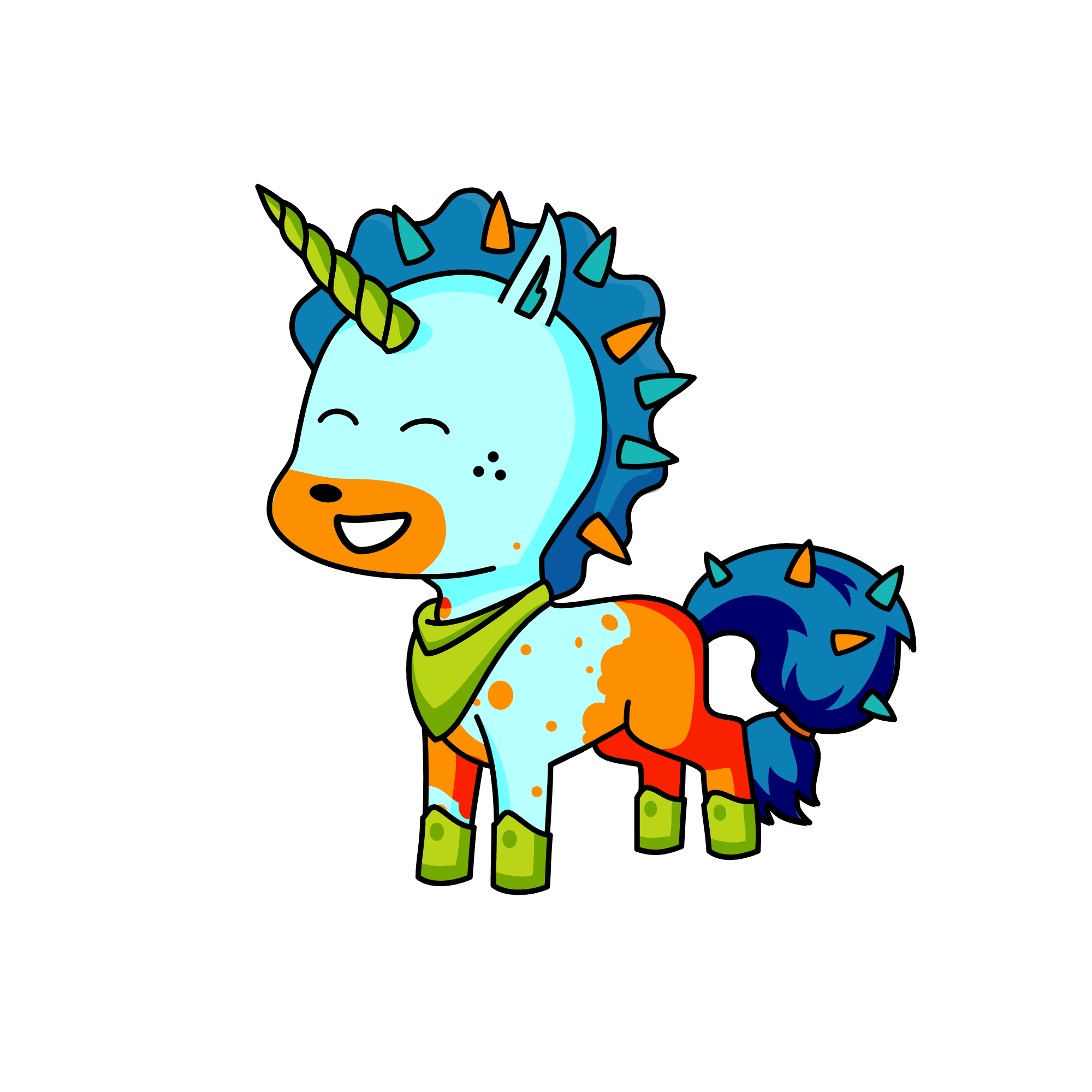 Yayeet, the unicorn