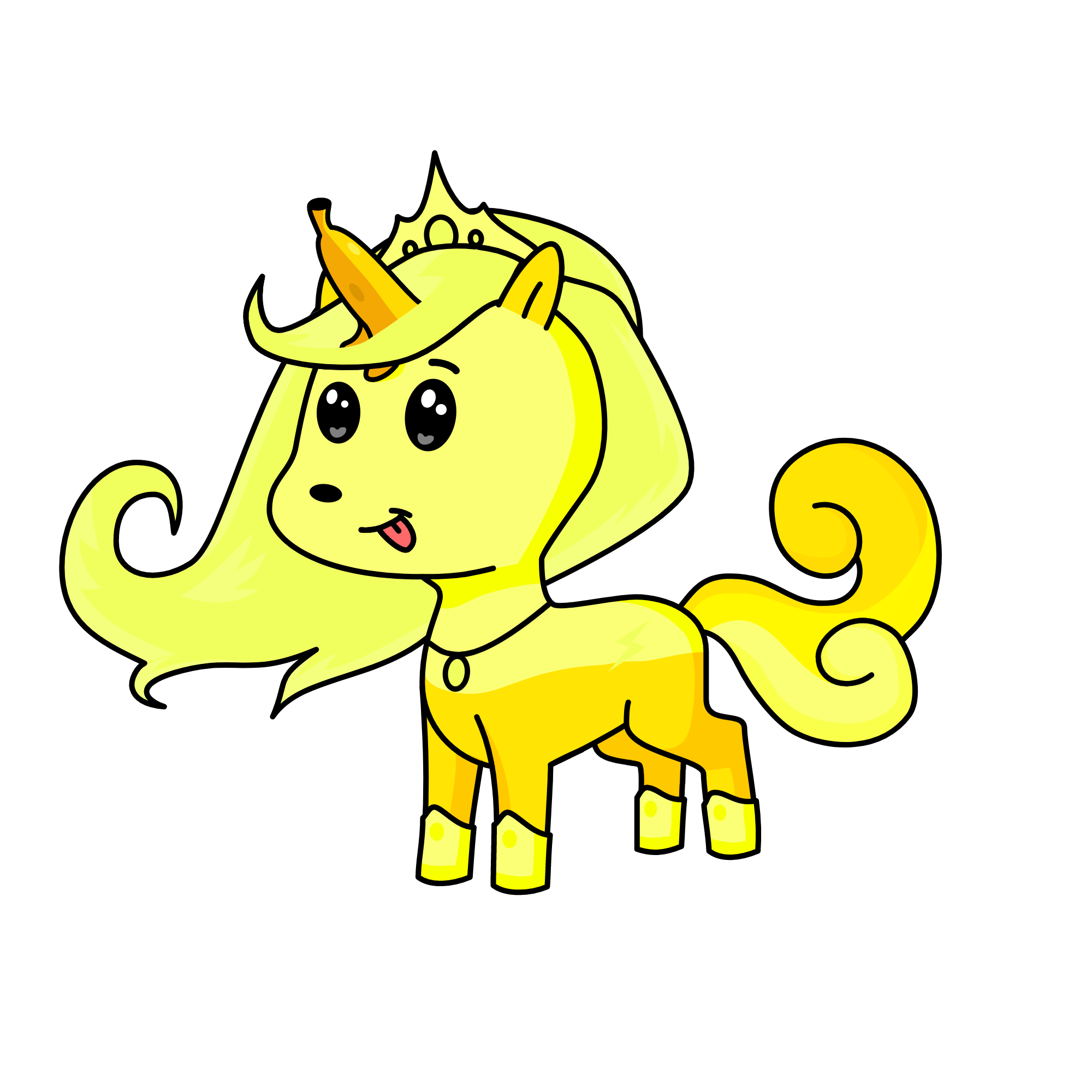 who wants bannas, the unicorn
