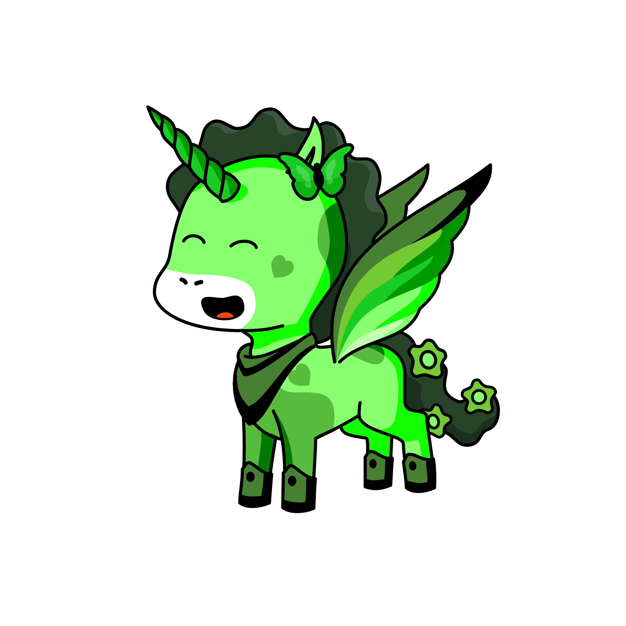 Earthia, the unicorn