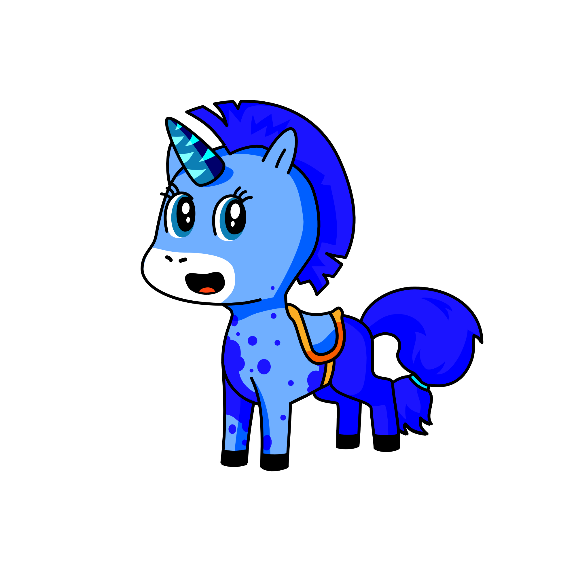 Waterina, the unicorn