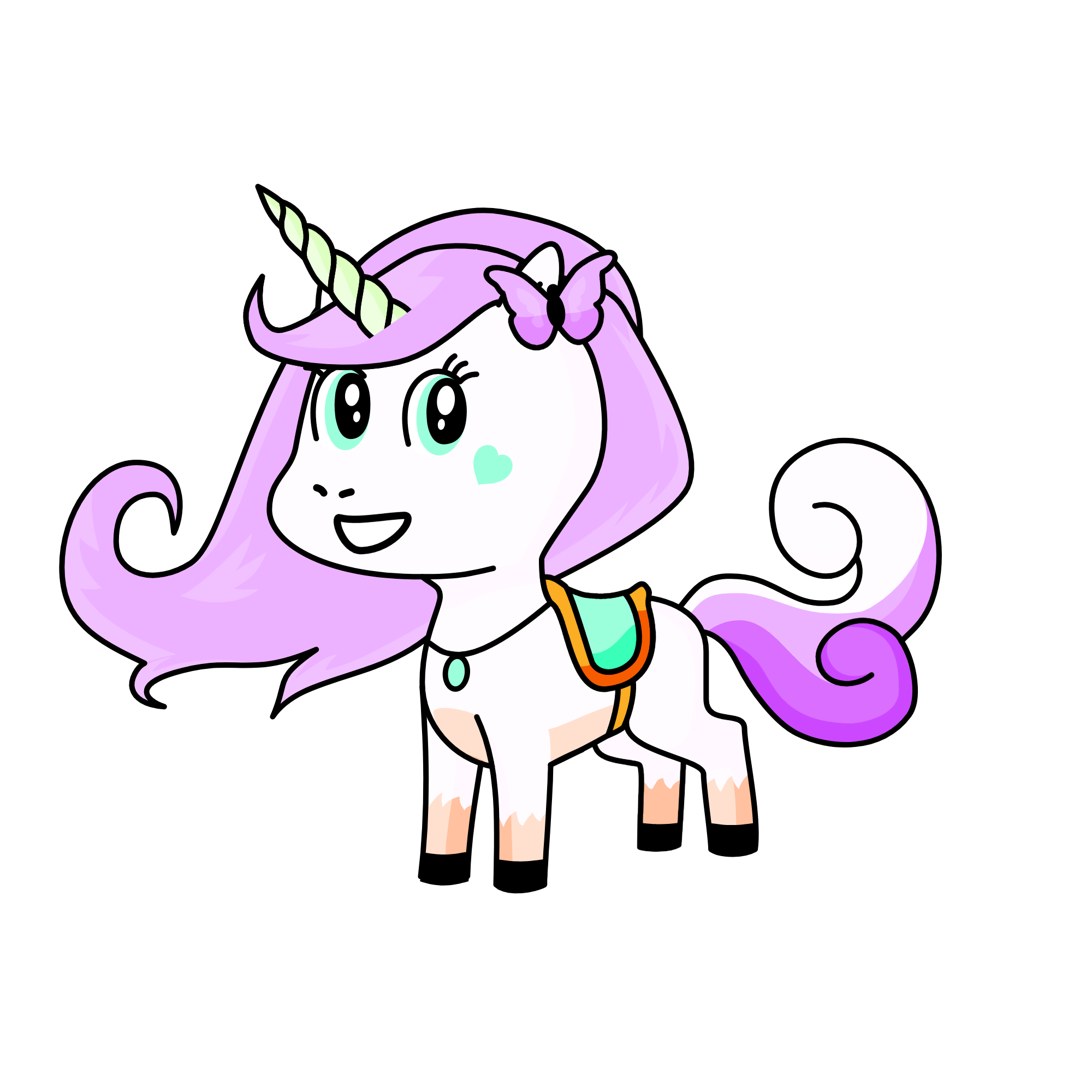 cloud, the unicorn