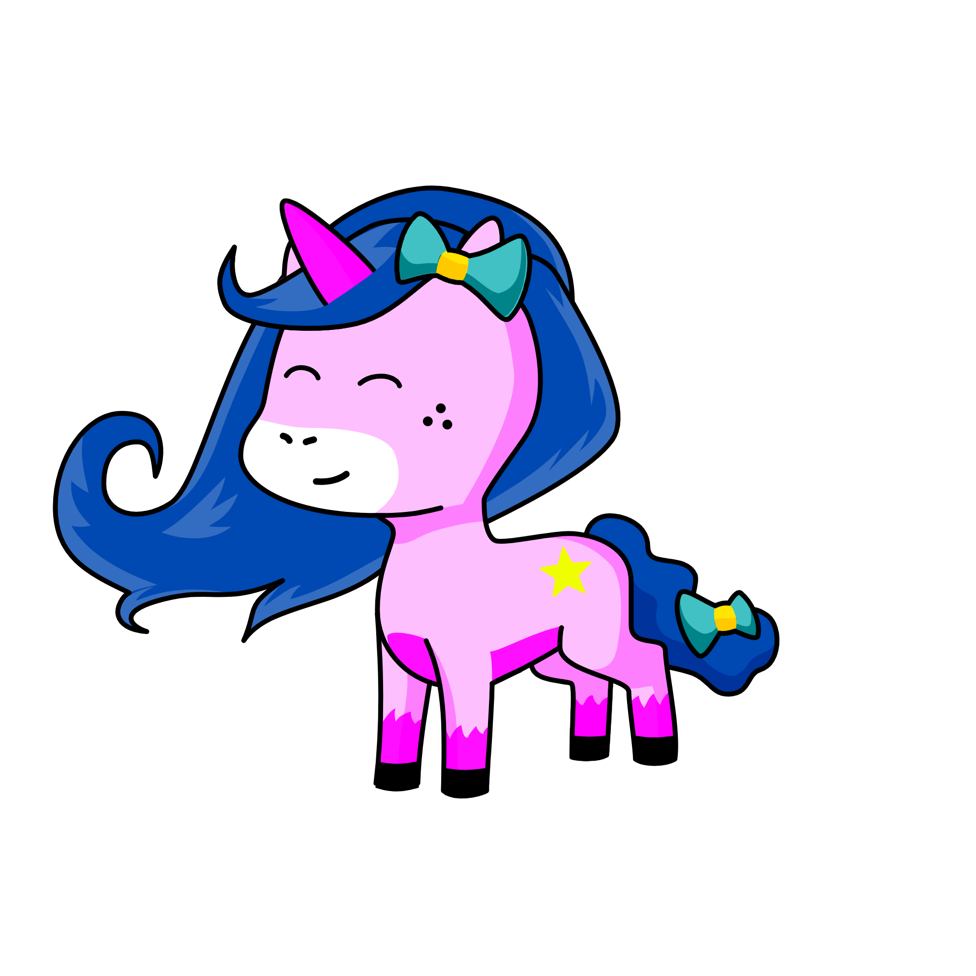 Dominique, the unicorn