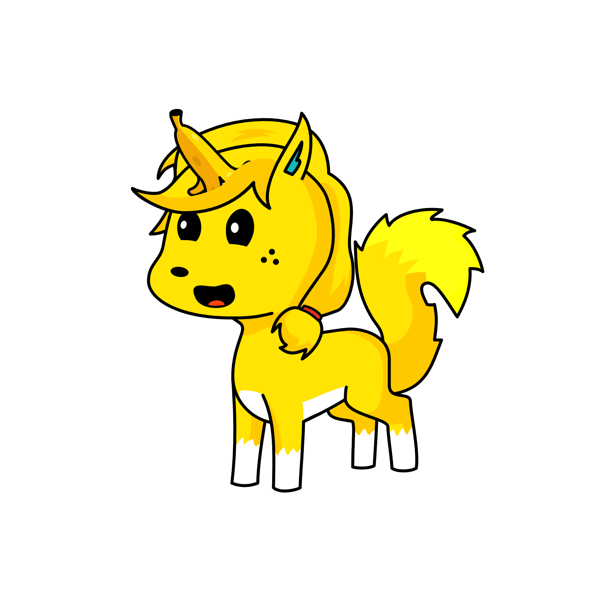 Bannana, the unicorn