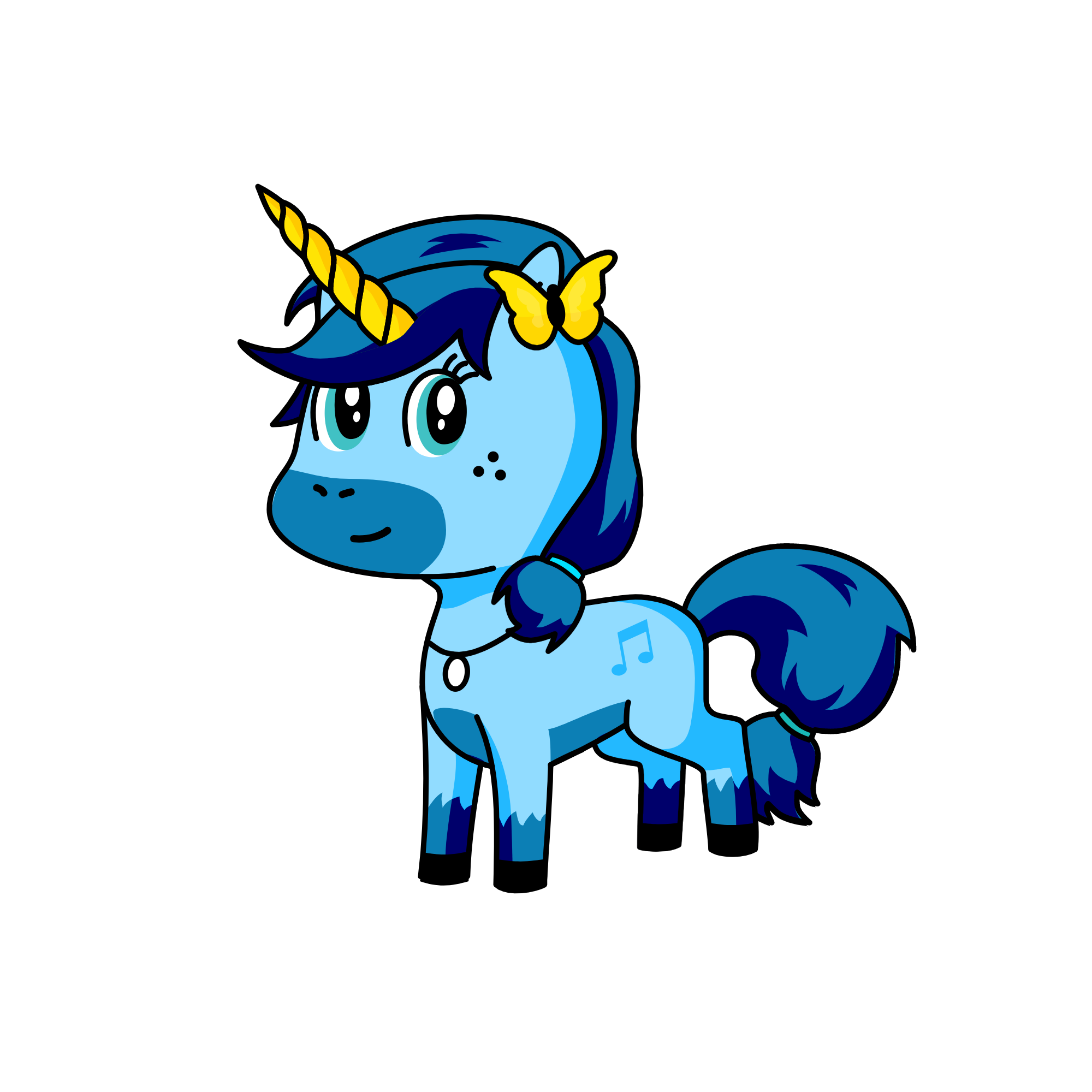 Snowful Princess, the unicorn