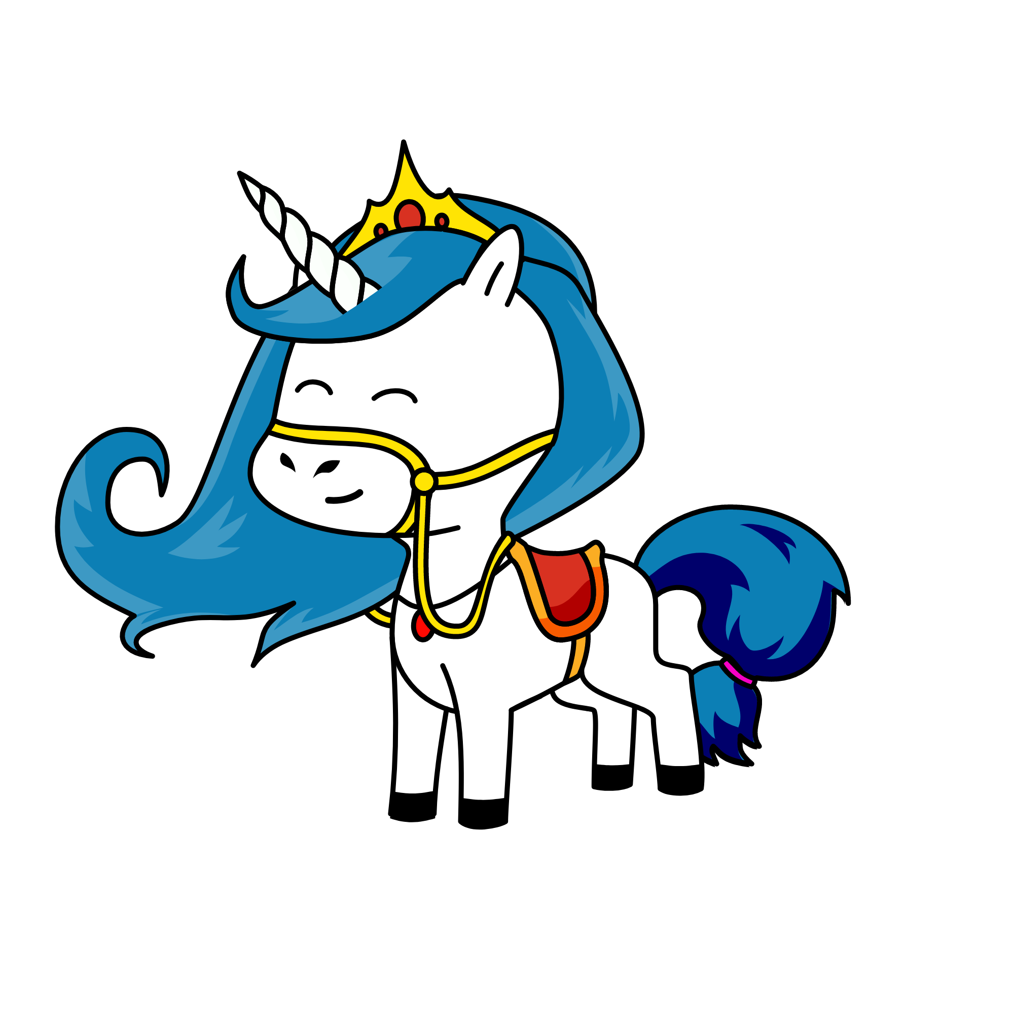 Icy Ice, the unicorn