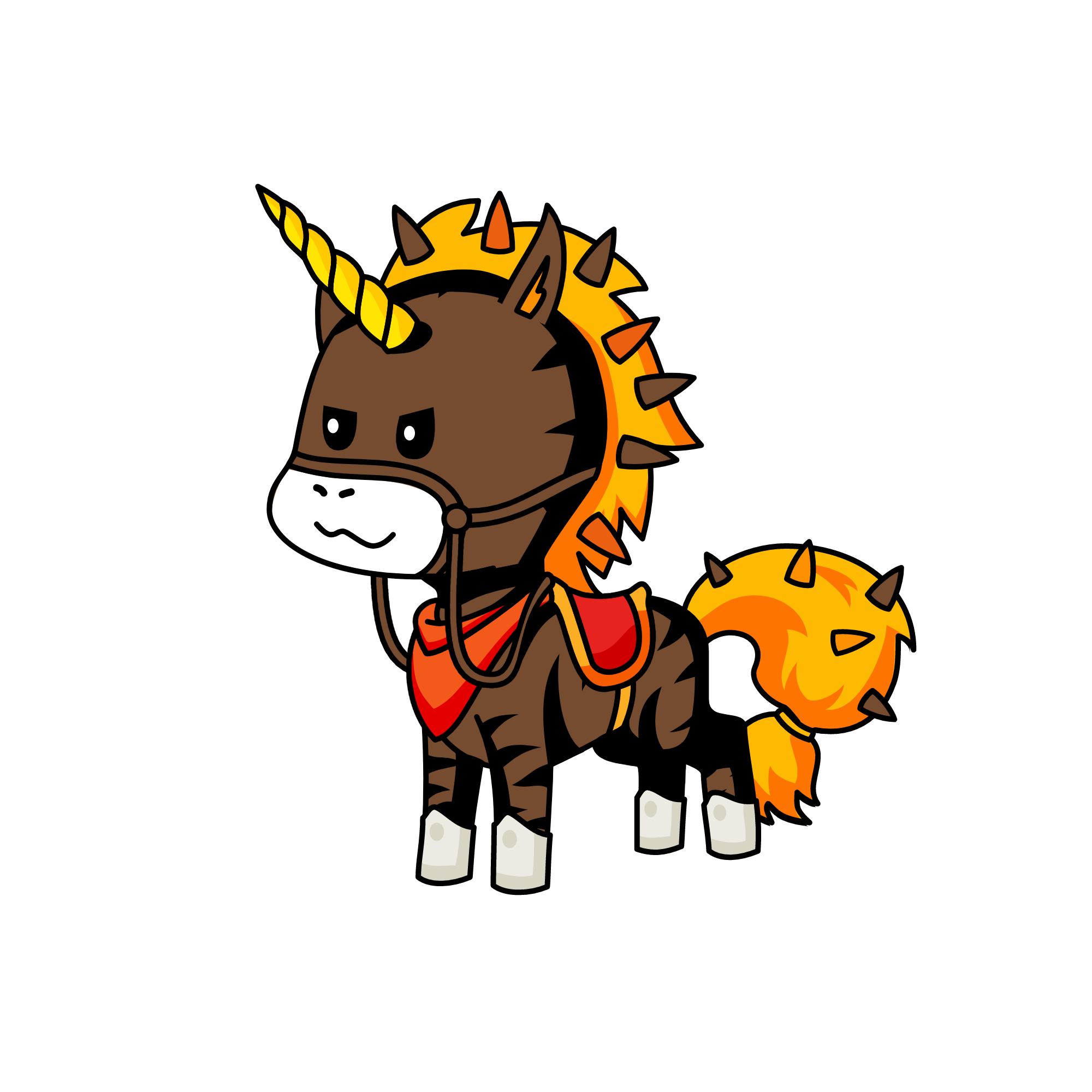 Blaze, the unicorn