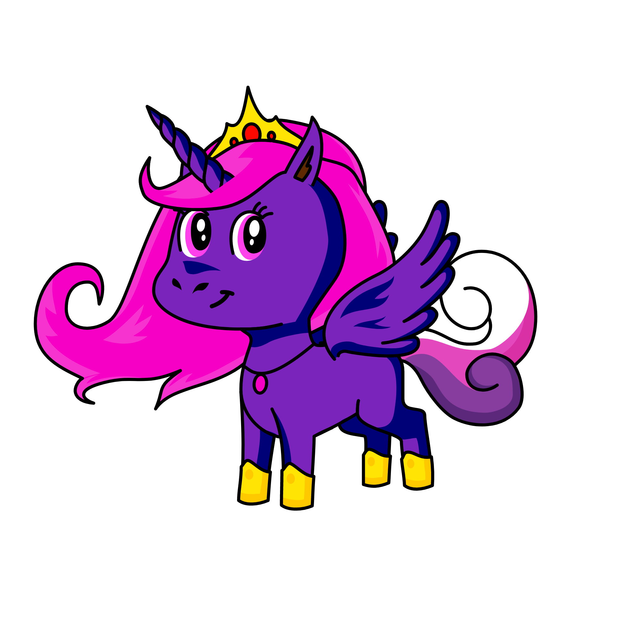 Twlight, the unicorn