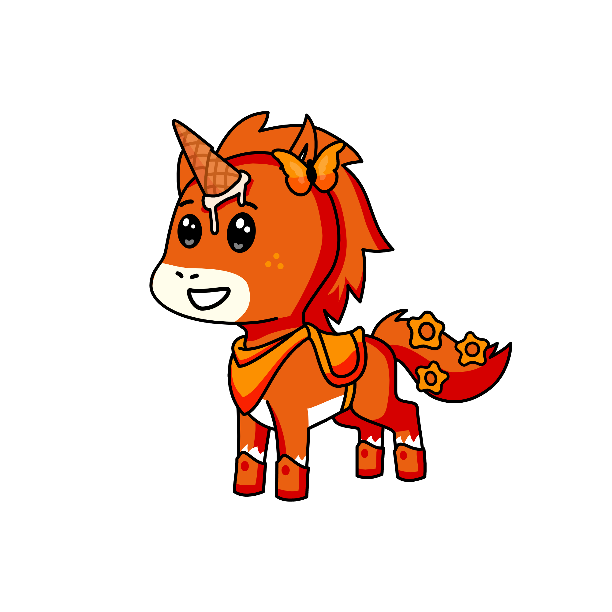 Milowey, the unicorn