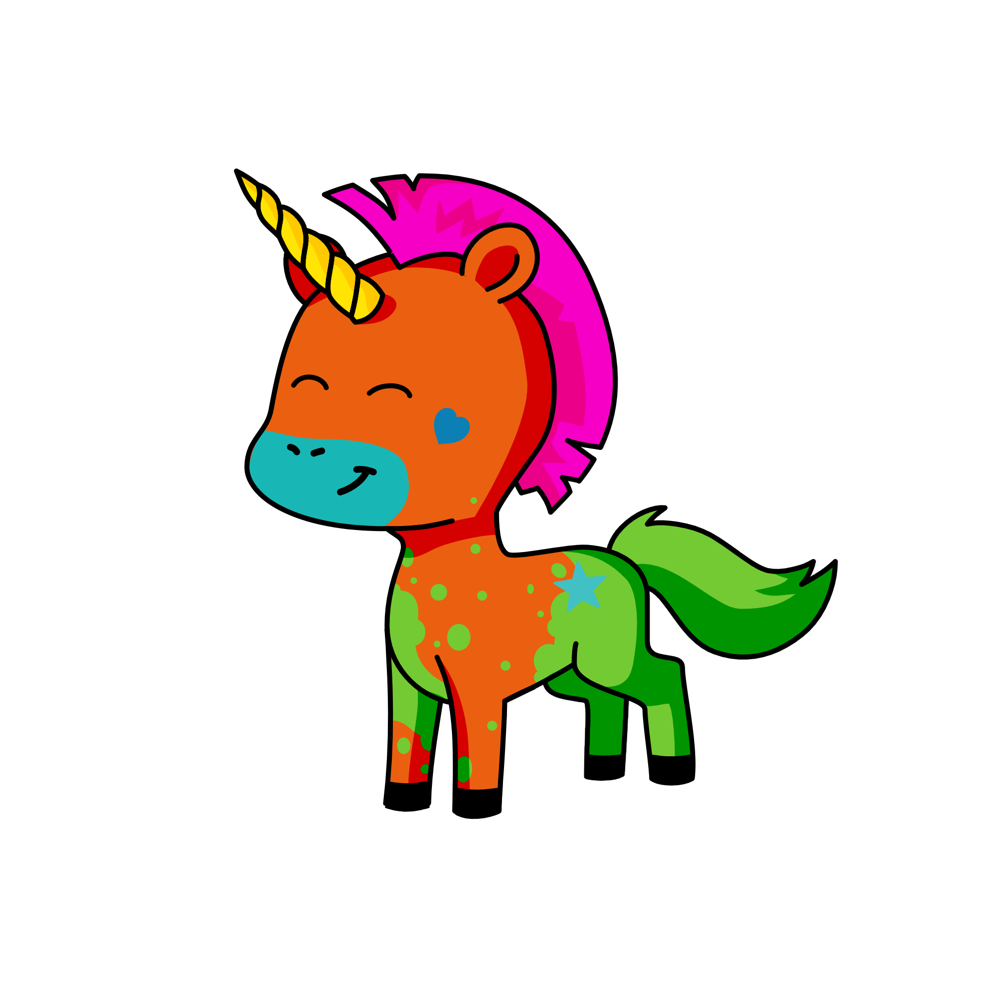 ., the unicorn