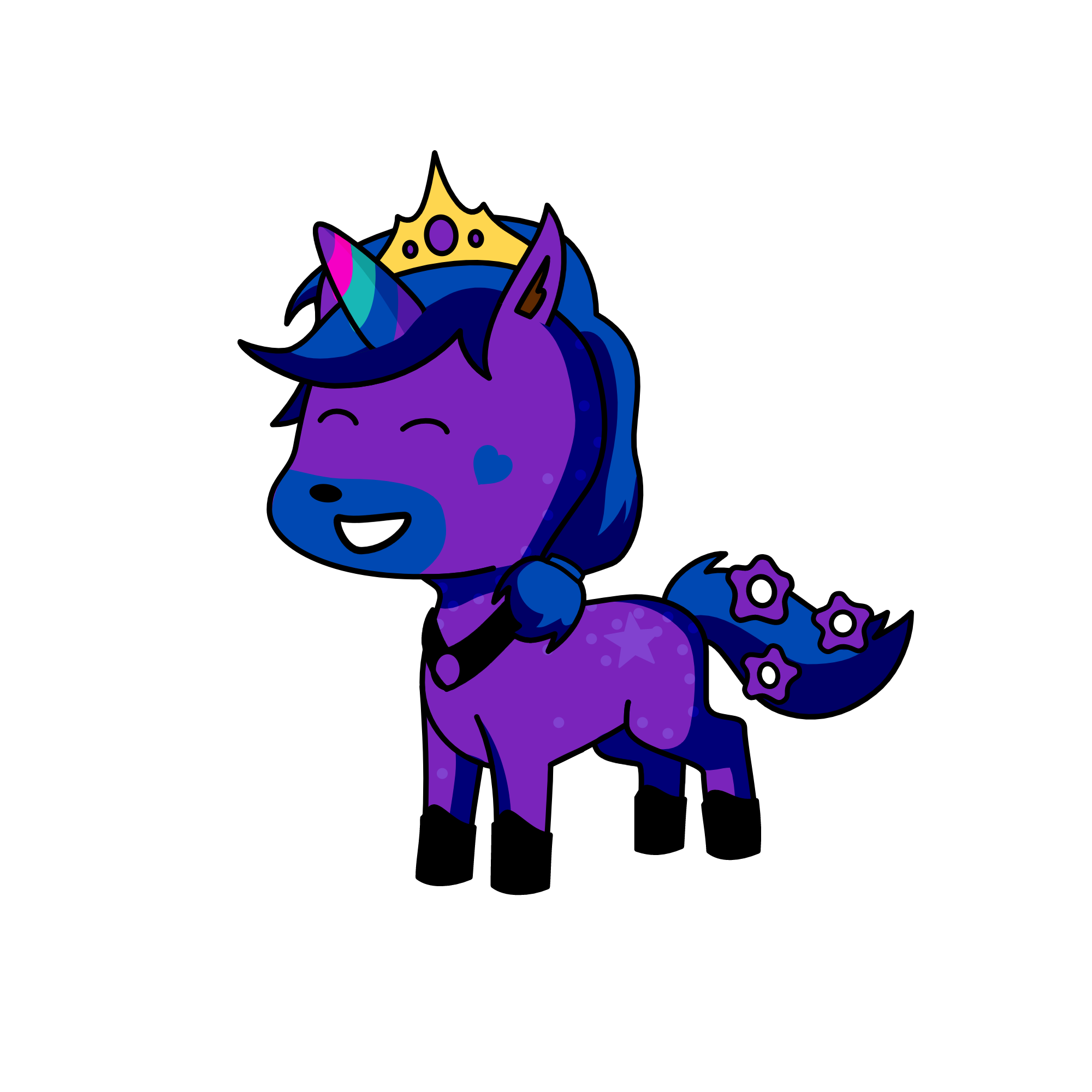galaxy, the unicorn