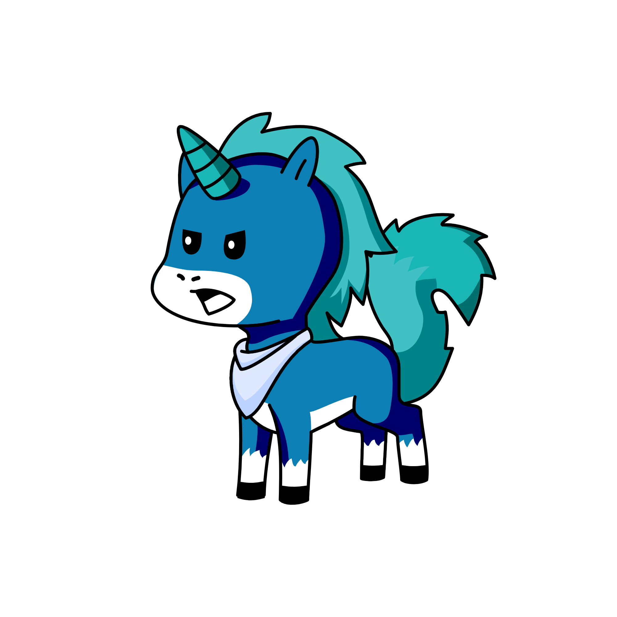 Sir Sky, the unicorn