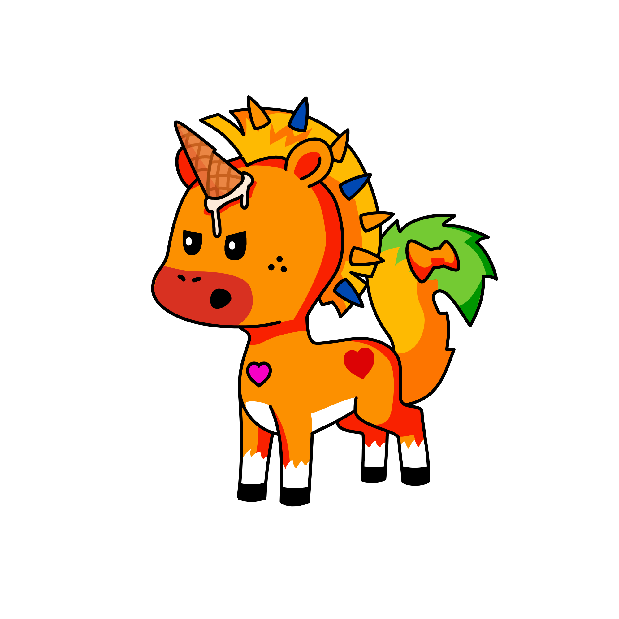 Tahrisk, the unicorn