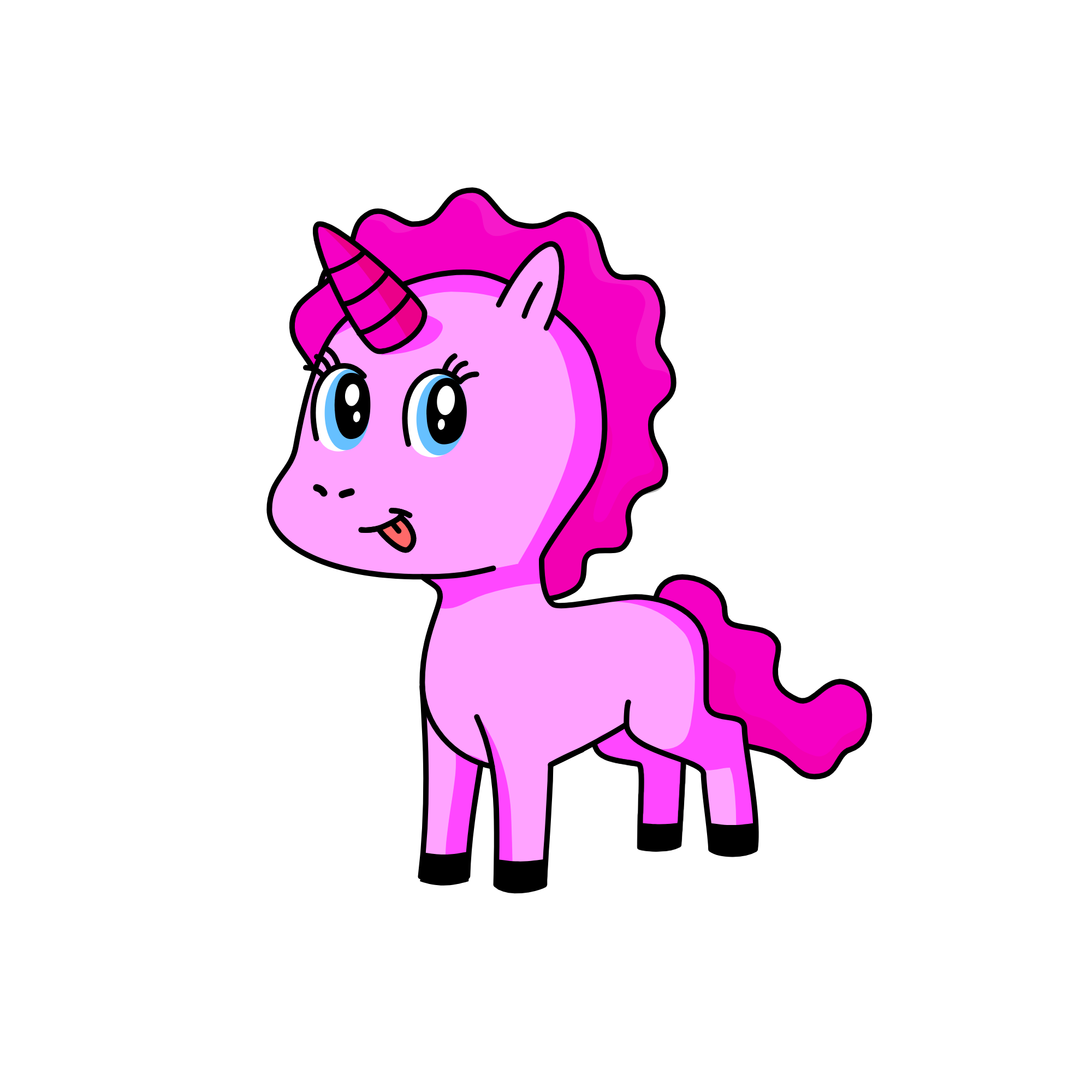 Pinkie Pie, the unicorn