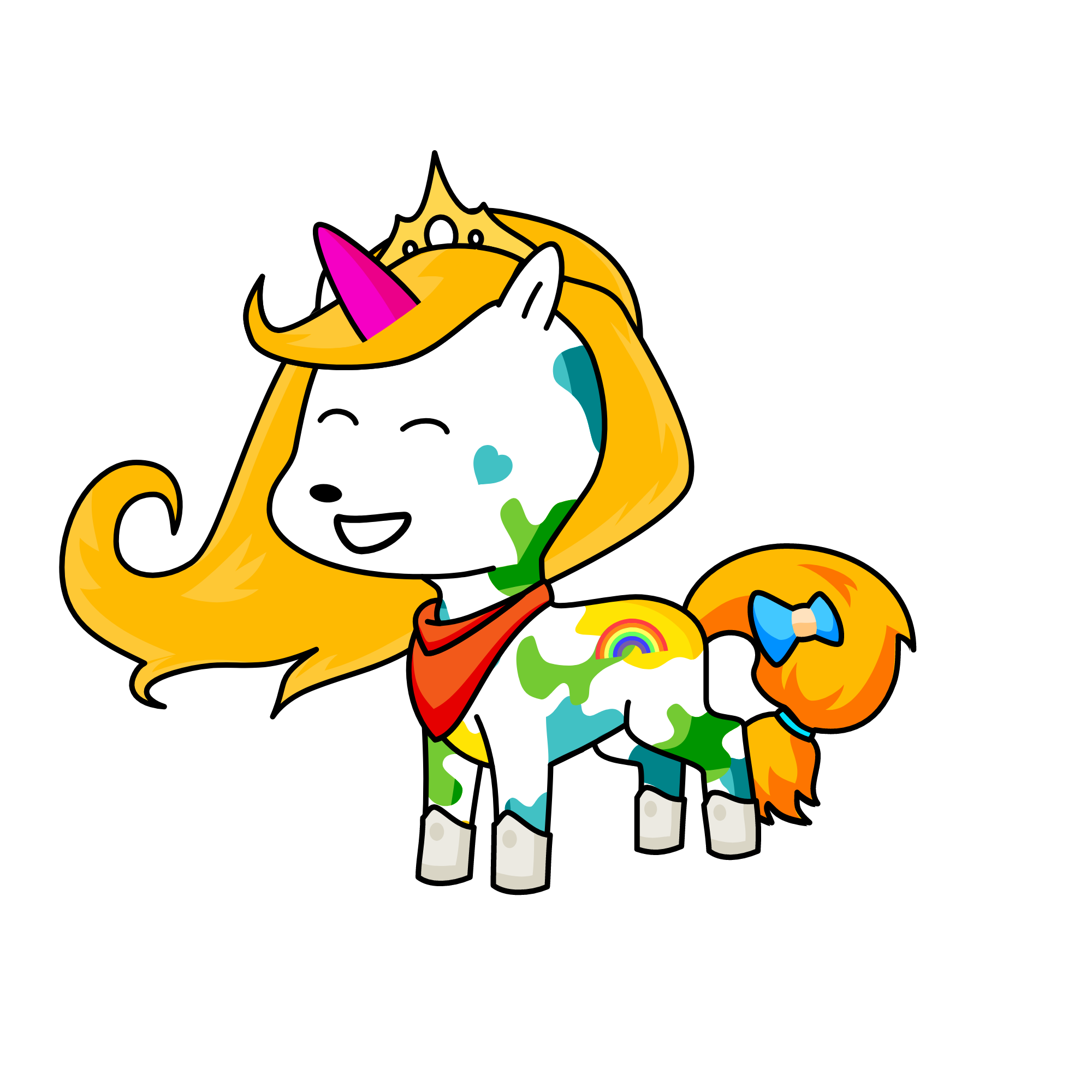danauni, the unicorn