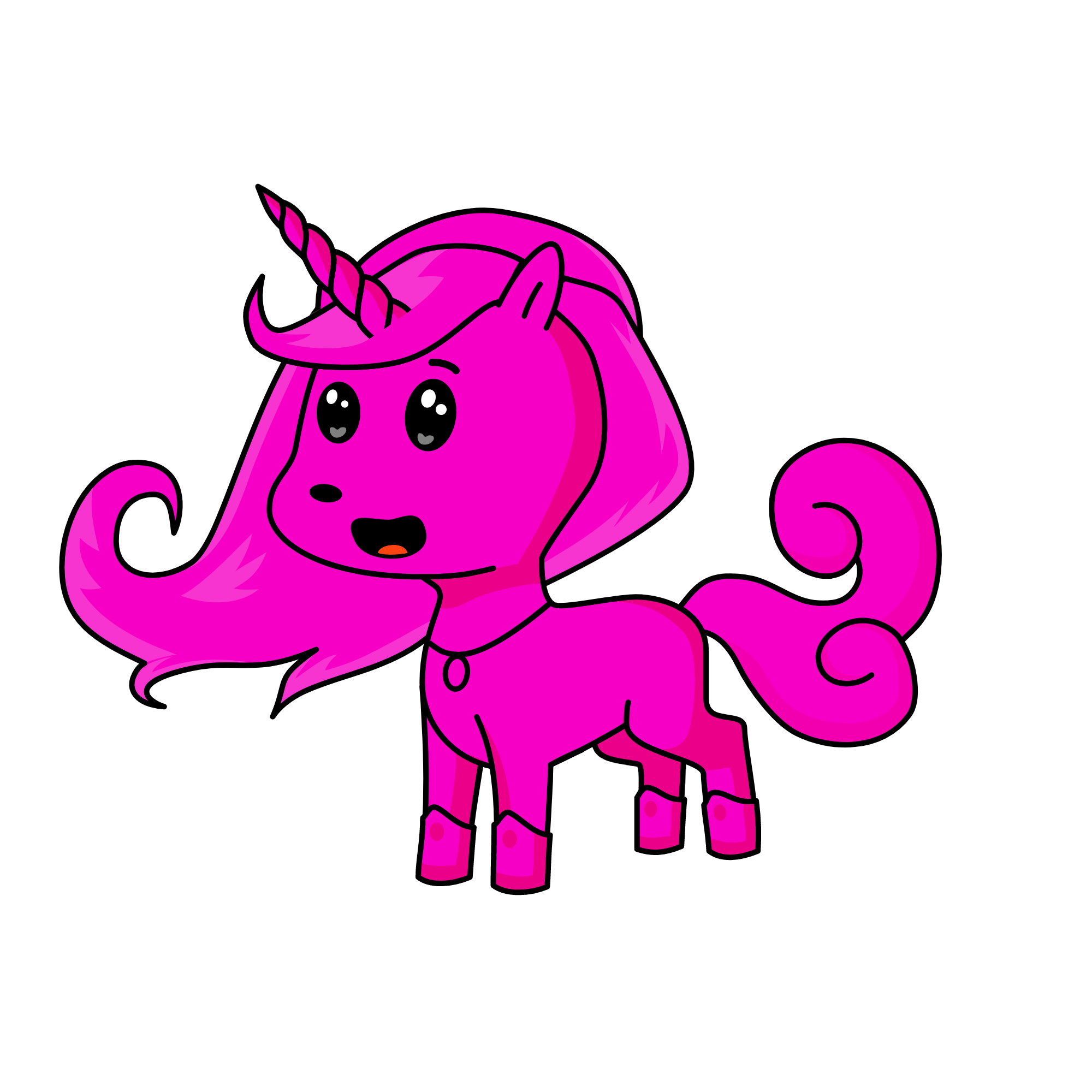 AMY, the unicorn