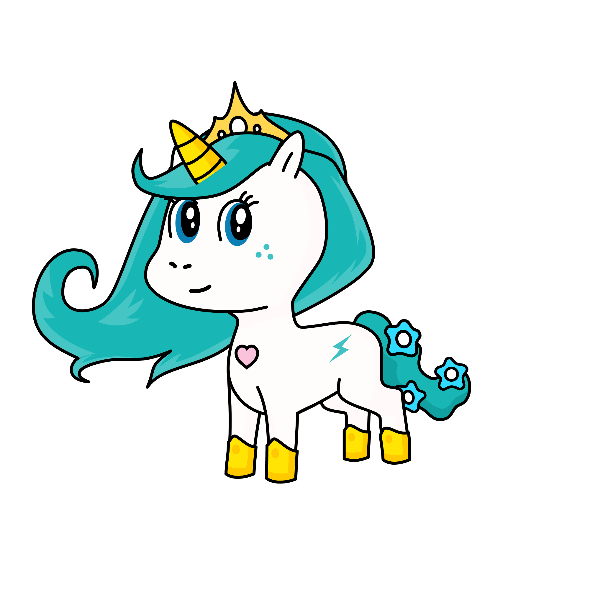 Snowflake, the unicorn