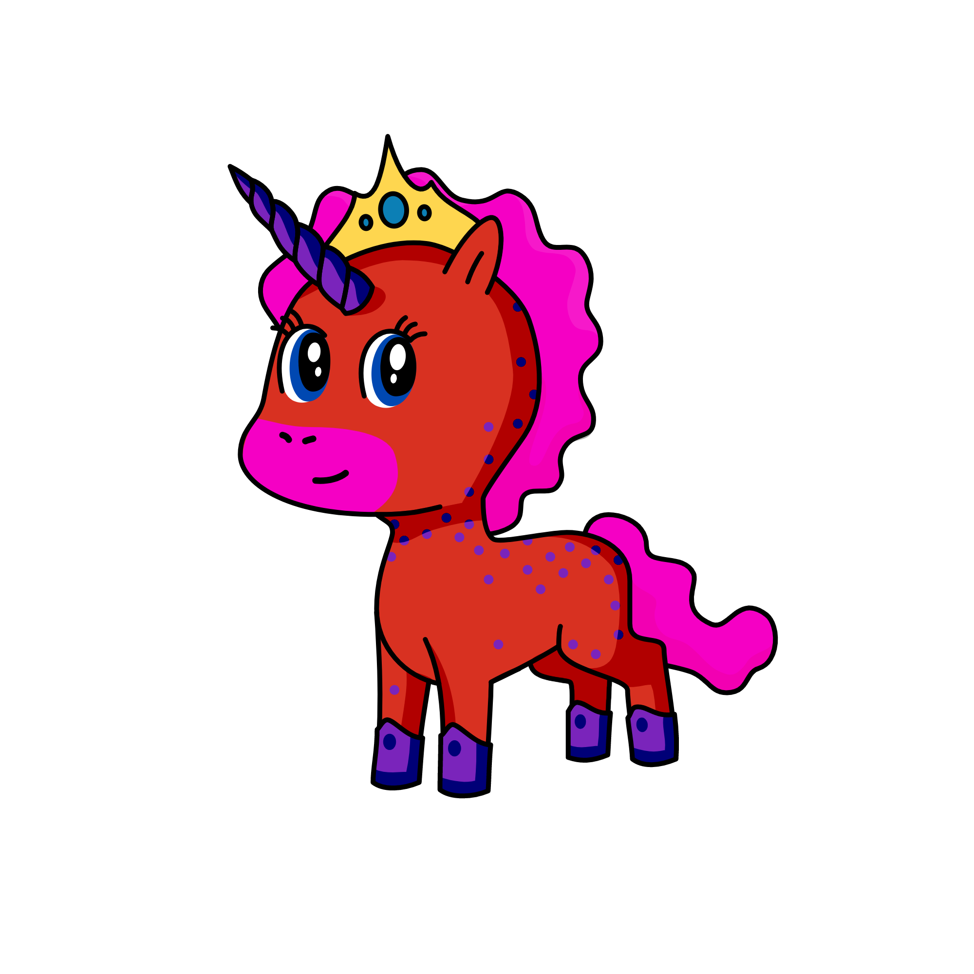 Frazzmatazz, the unicorn