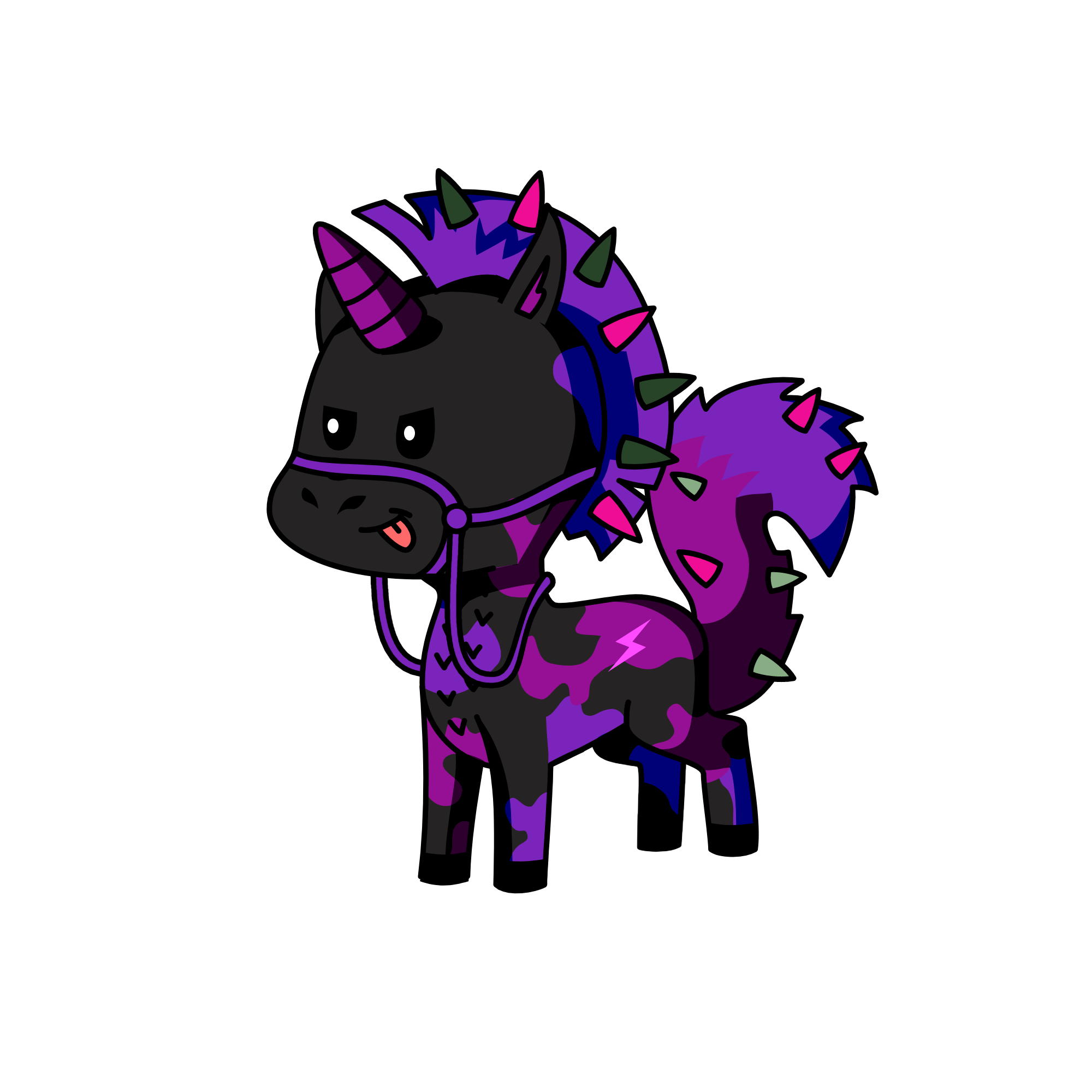 Rebel, the unicorn