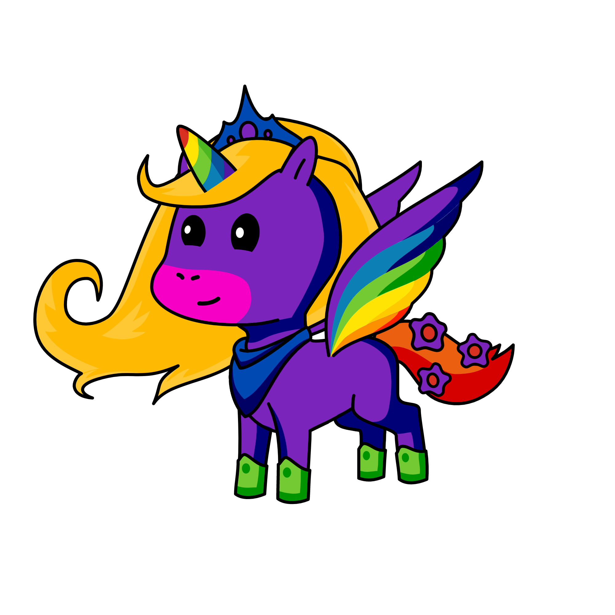 princess gay, the unicorn