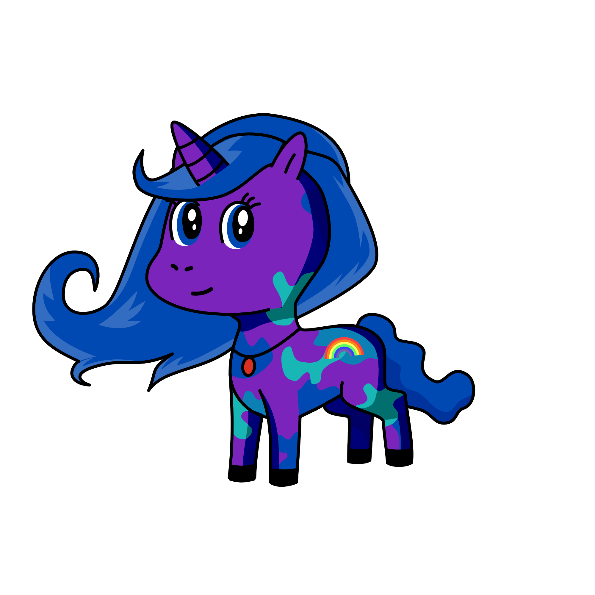 luna, the unicorn
