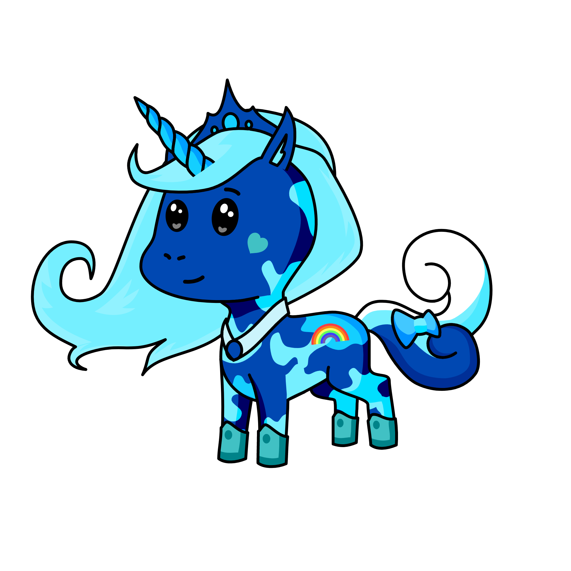 queen blizzard, the unicorn