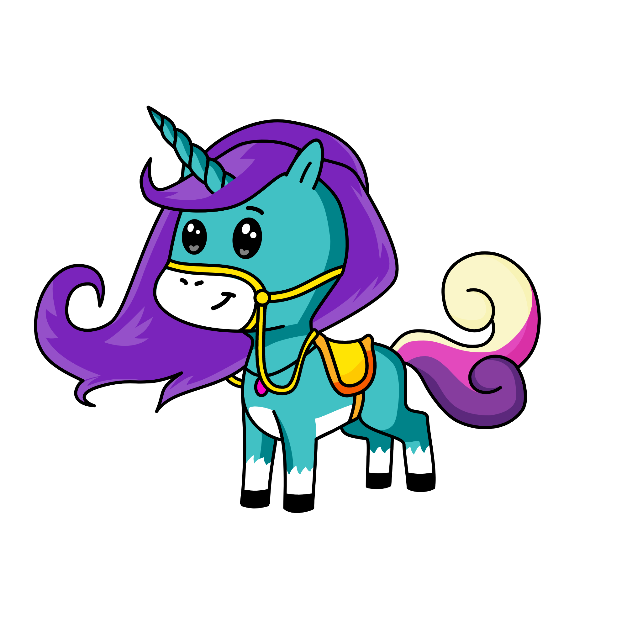princess, the unicorn