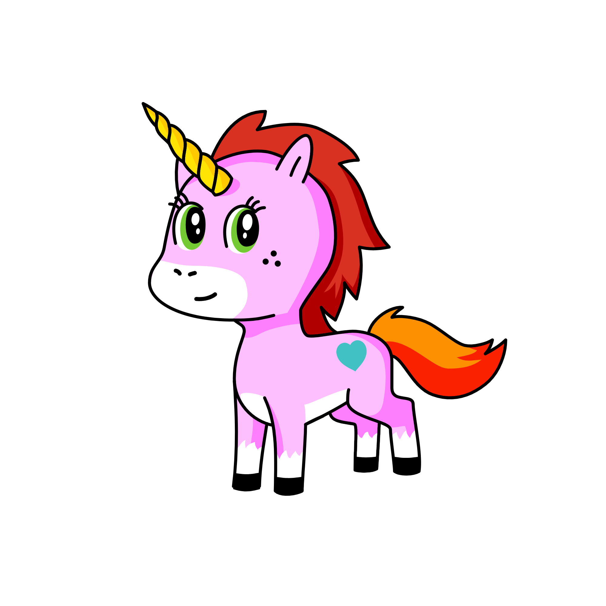gloria, the unicorn