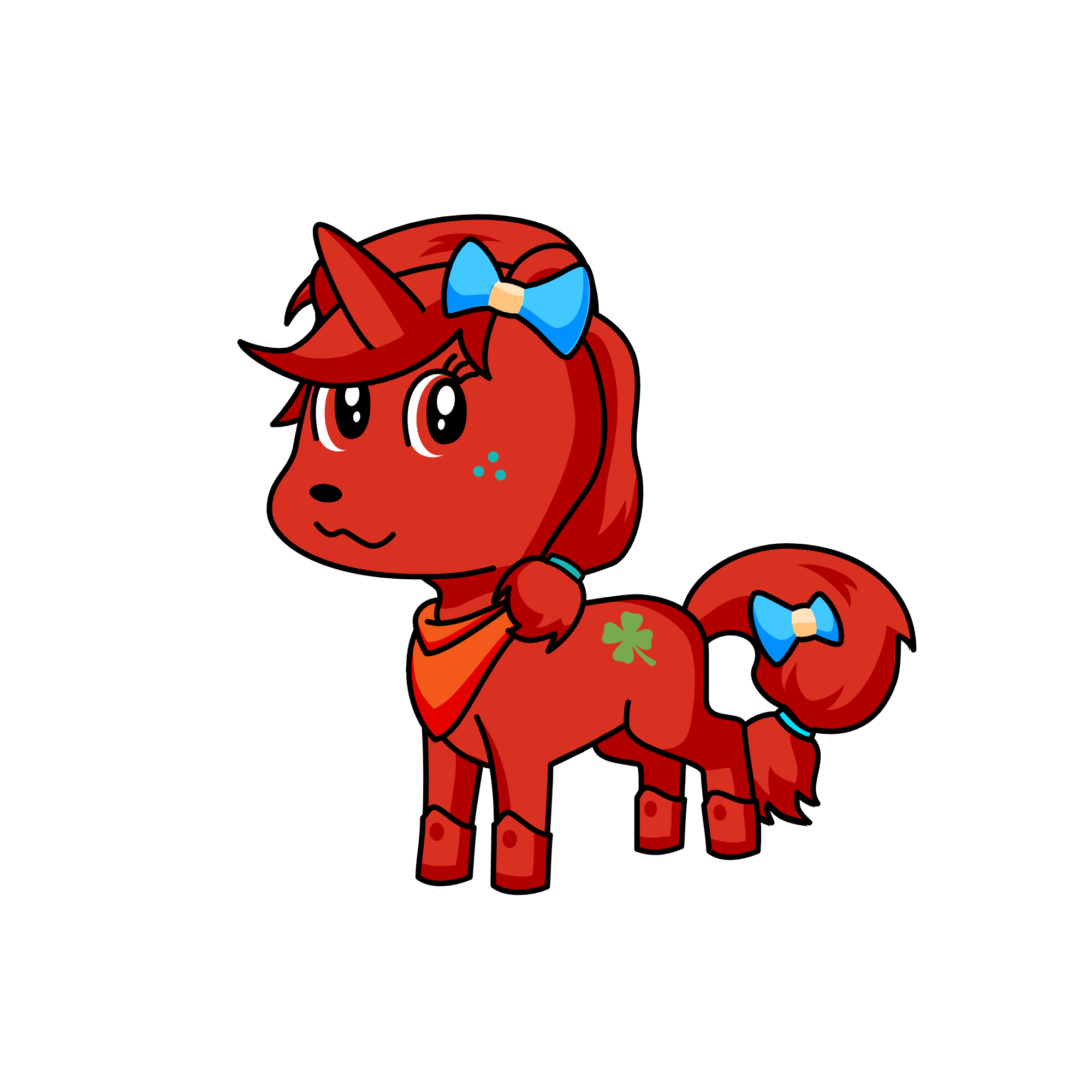 Appleberry, the unicorn
