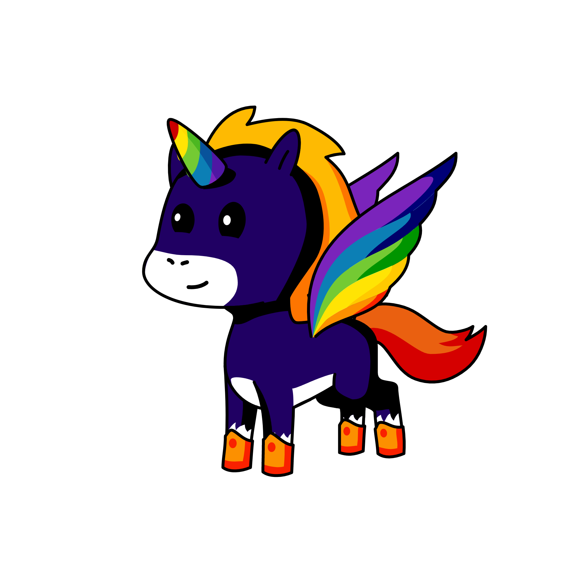 Prince Gay, the unicorn