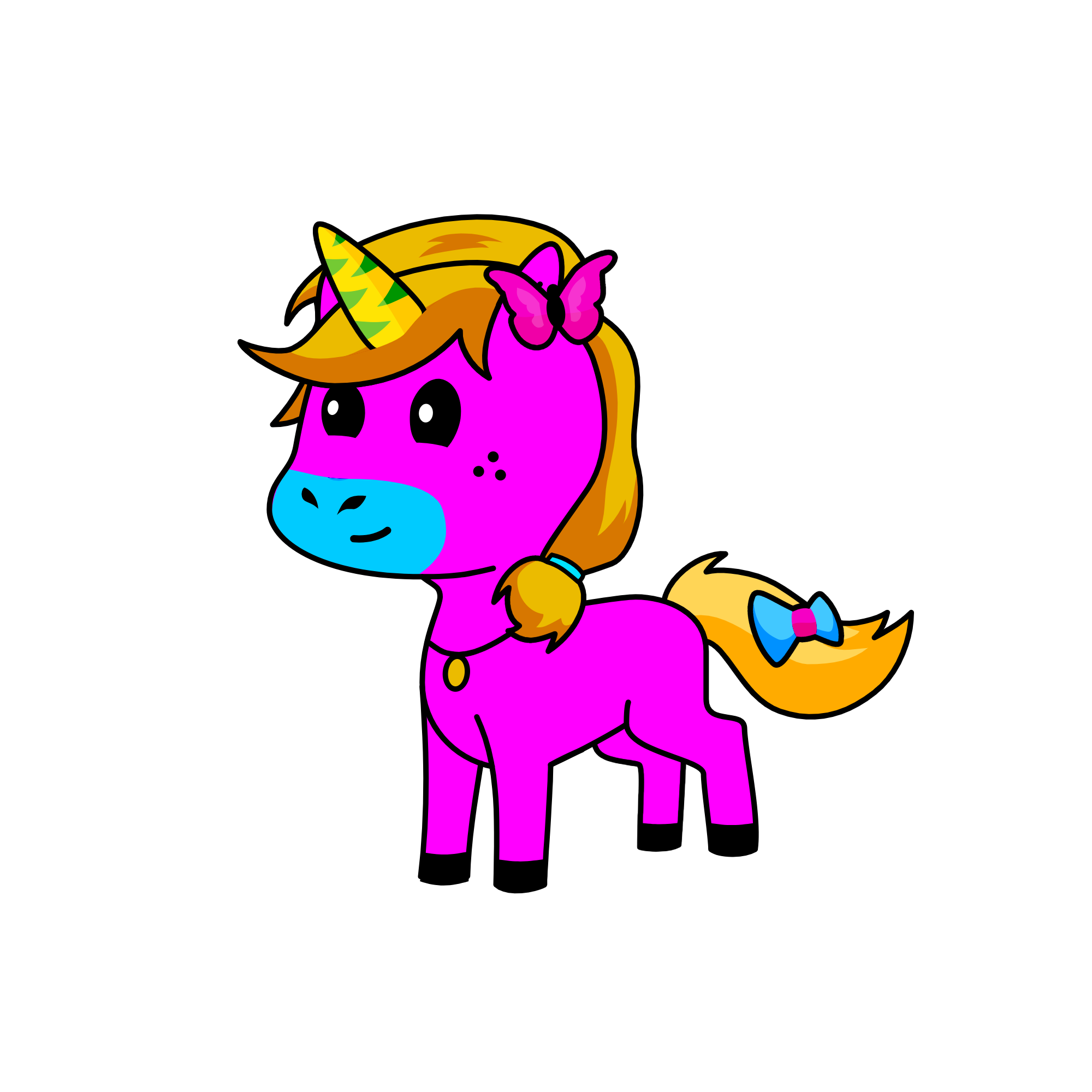Sunshine, the unicorn