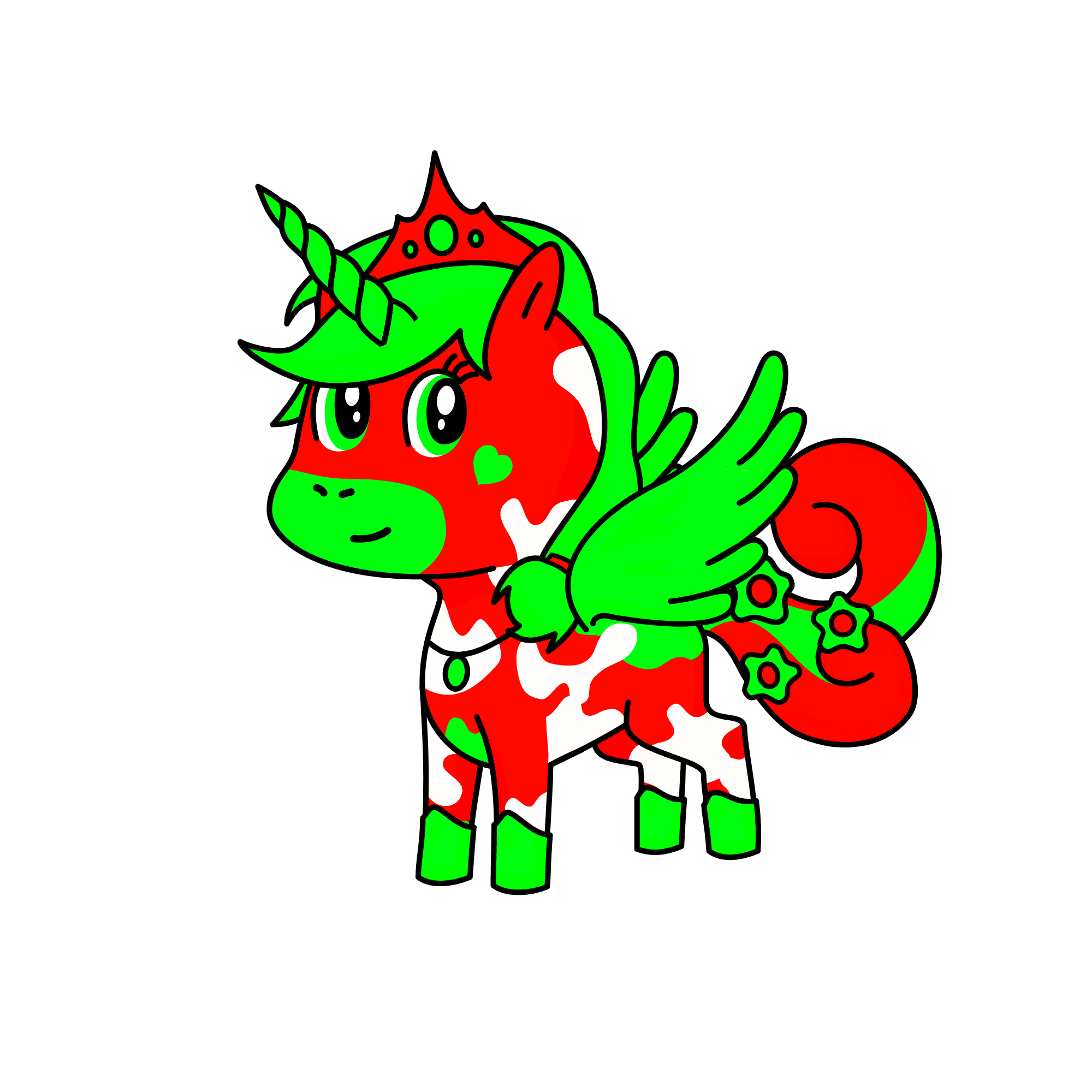 Next, the unicorn