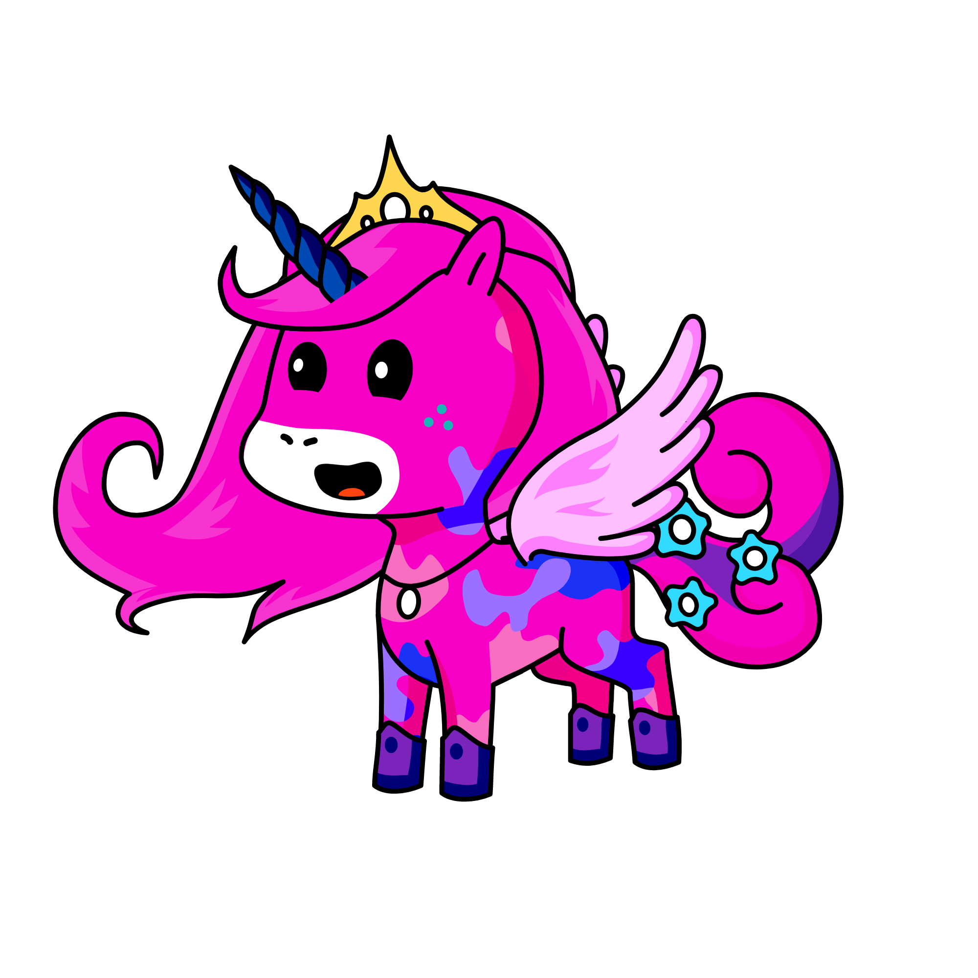 candy, the unicorn