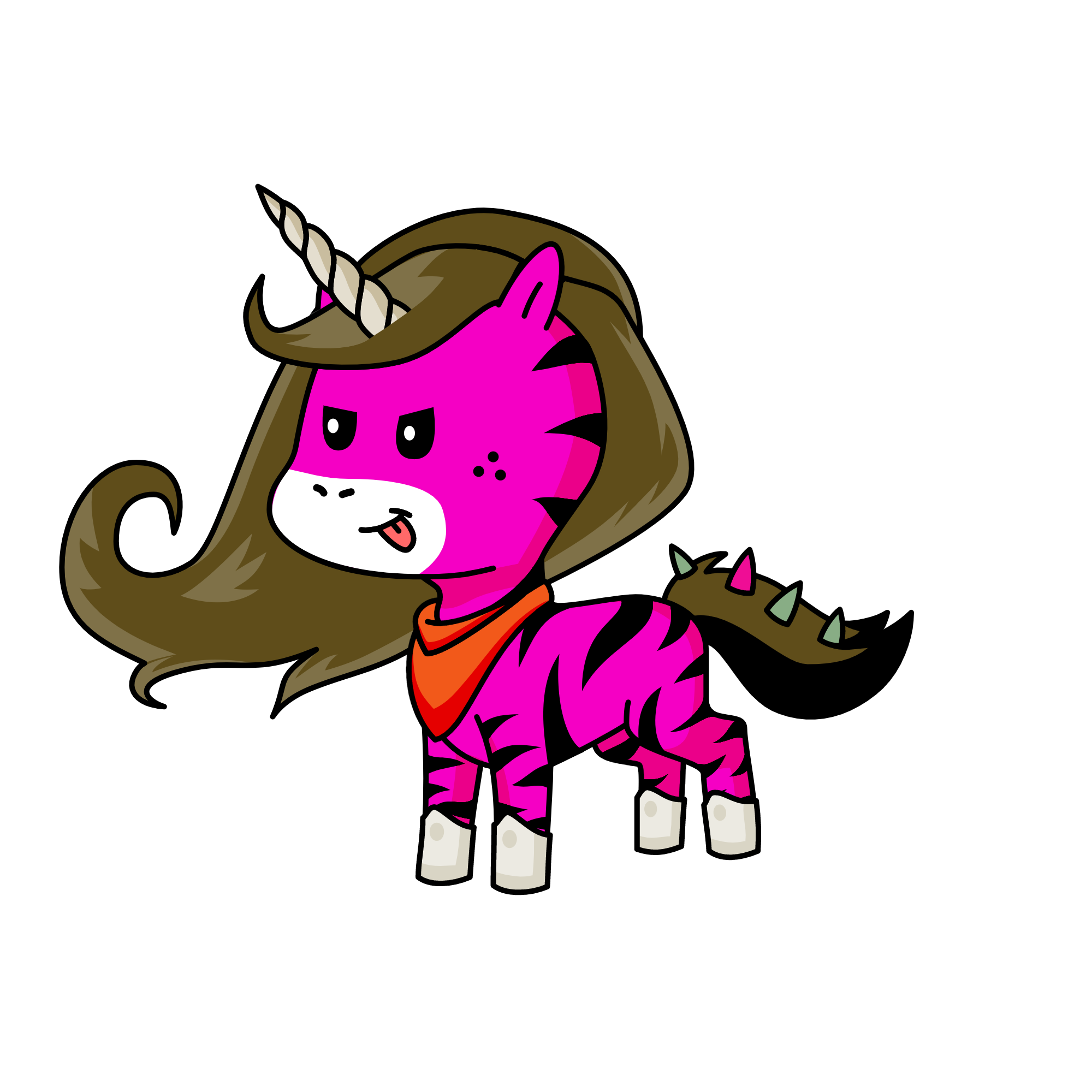 Ellen, the unicorn